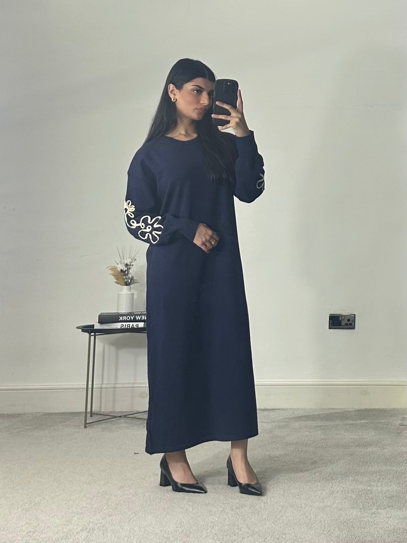 Zeba Long Jumper Dress