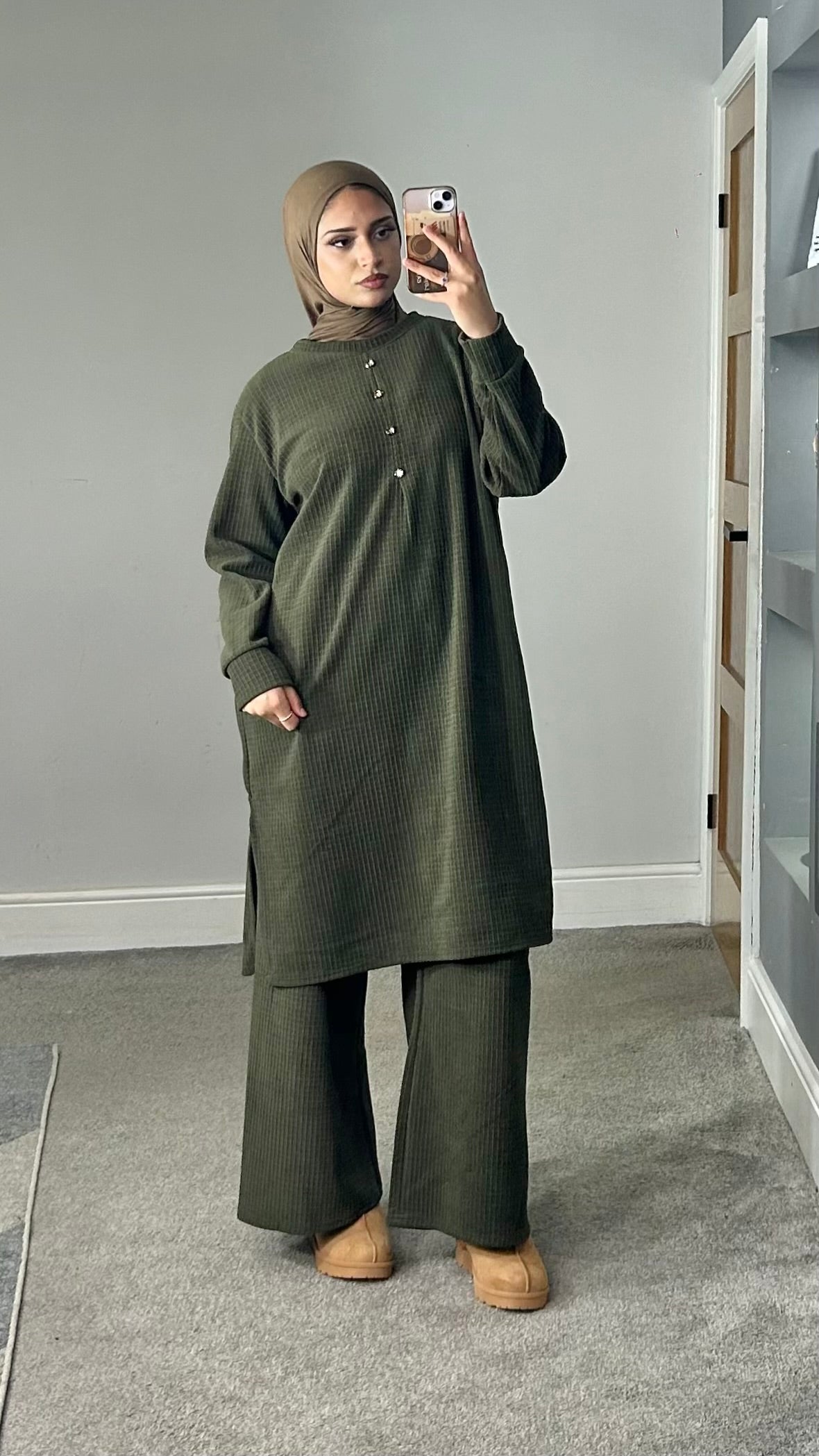 Zahra Textured 2 piece co ord