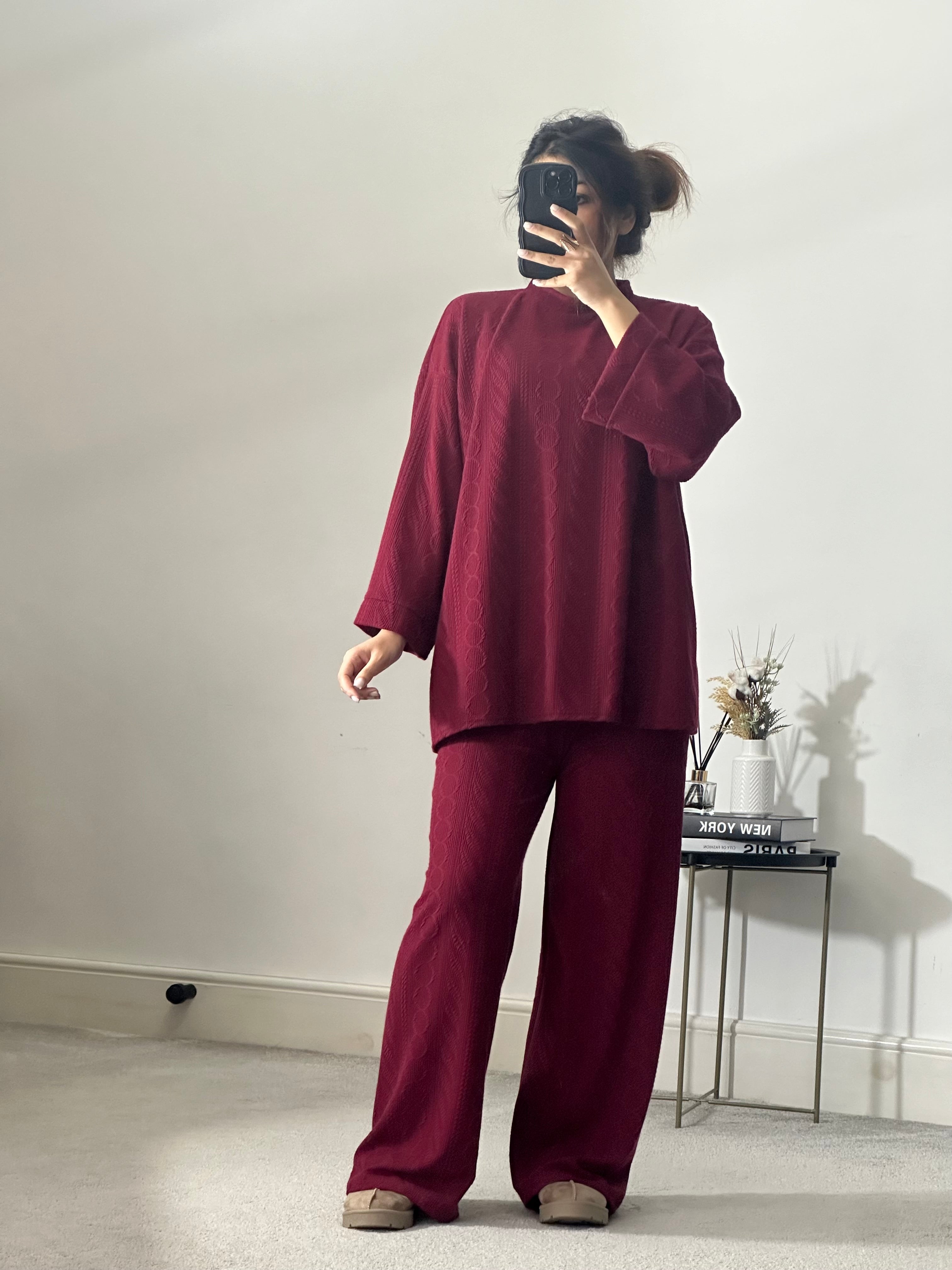 Eva Textured co-ords