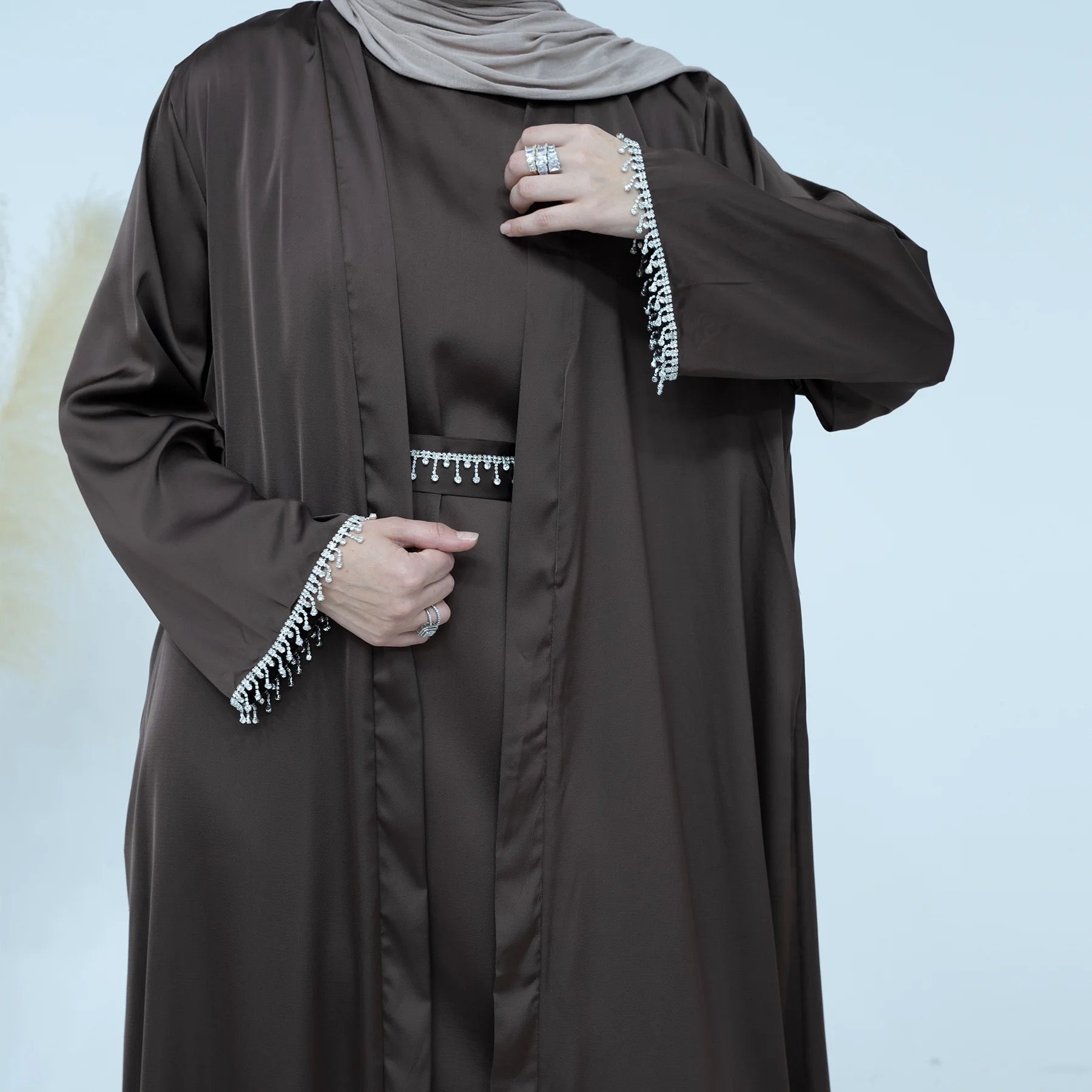 Aminah Abaya (Brown)