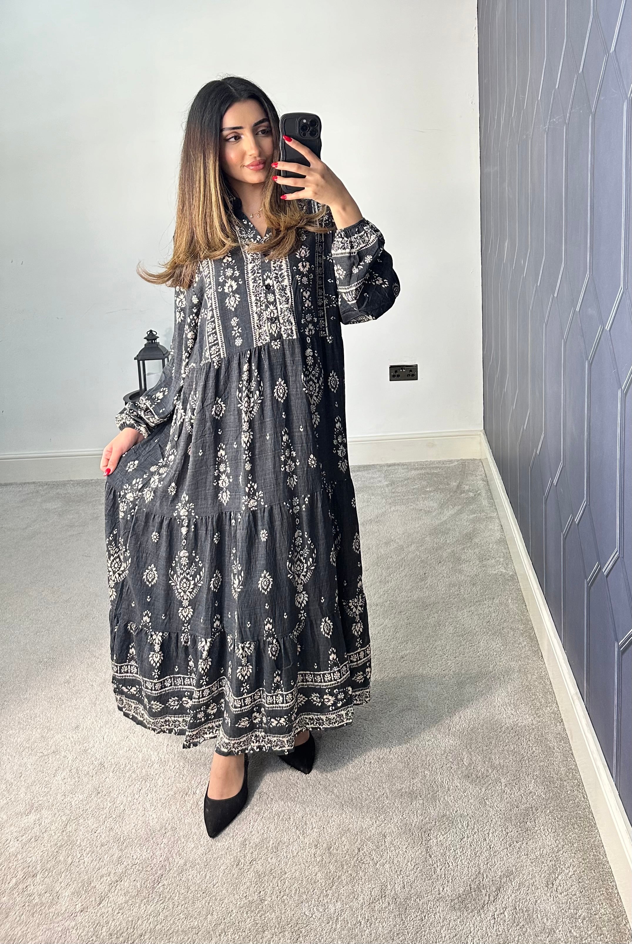 Luna Long Summer Dress (Plus Size)