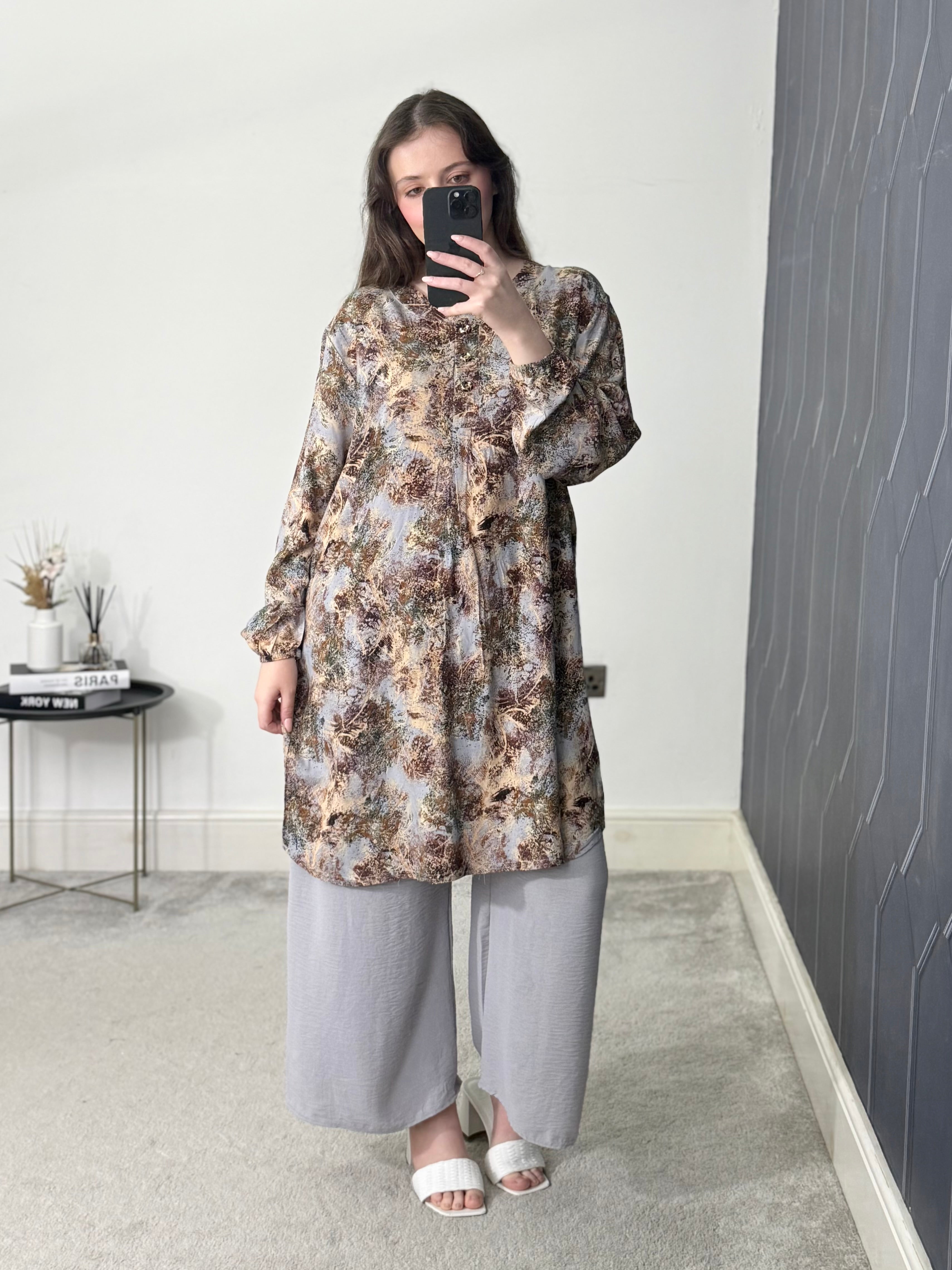 Printed 2 pieces co-ords set