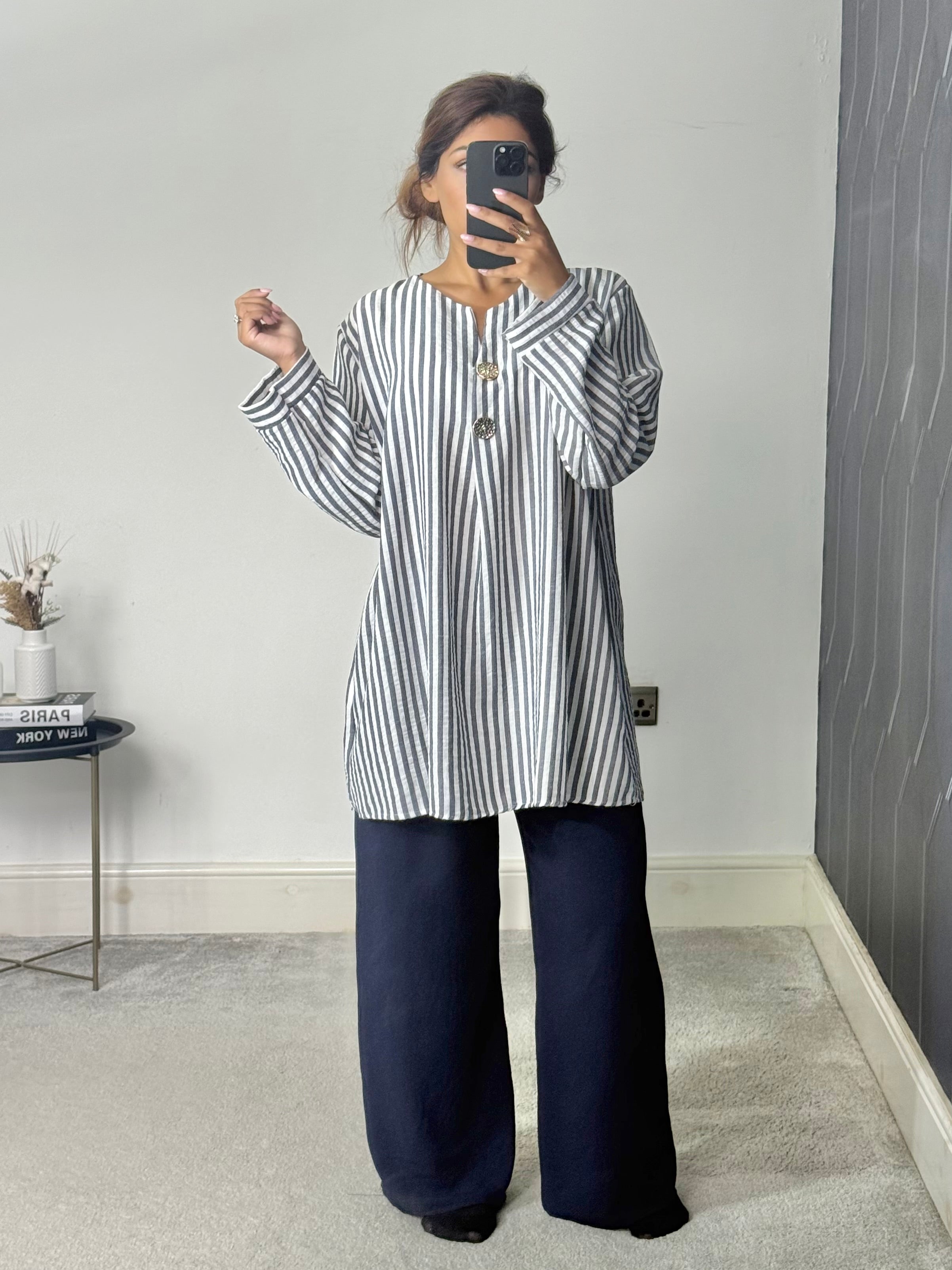 Stripe Summer Coord with pockets