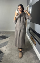 Long Hoodie dress