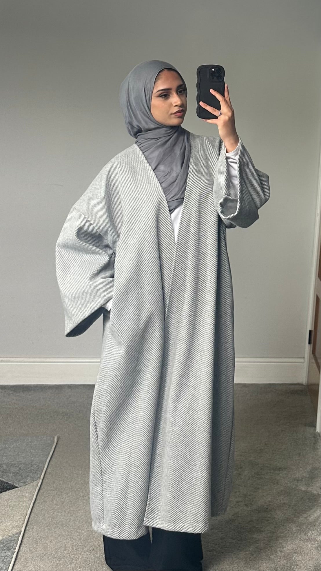 Oversized style autumn/winter coat