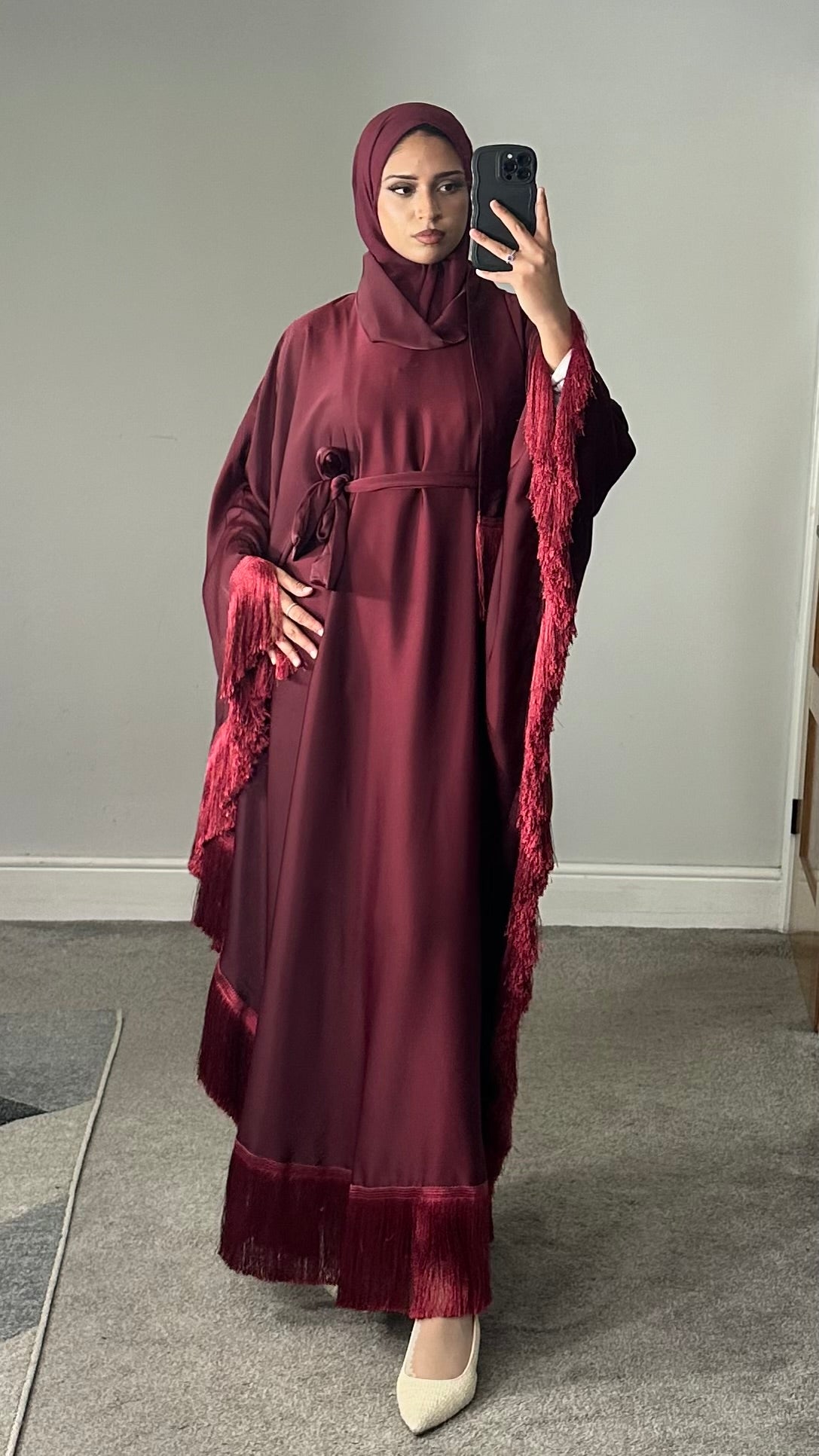 Arwa Tassel Abaya/Dress