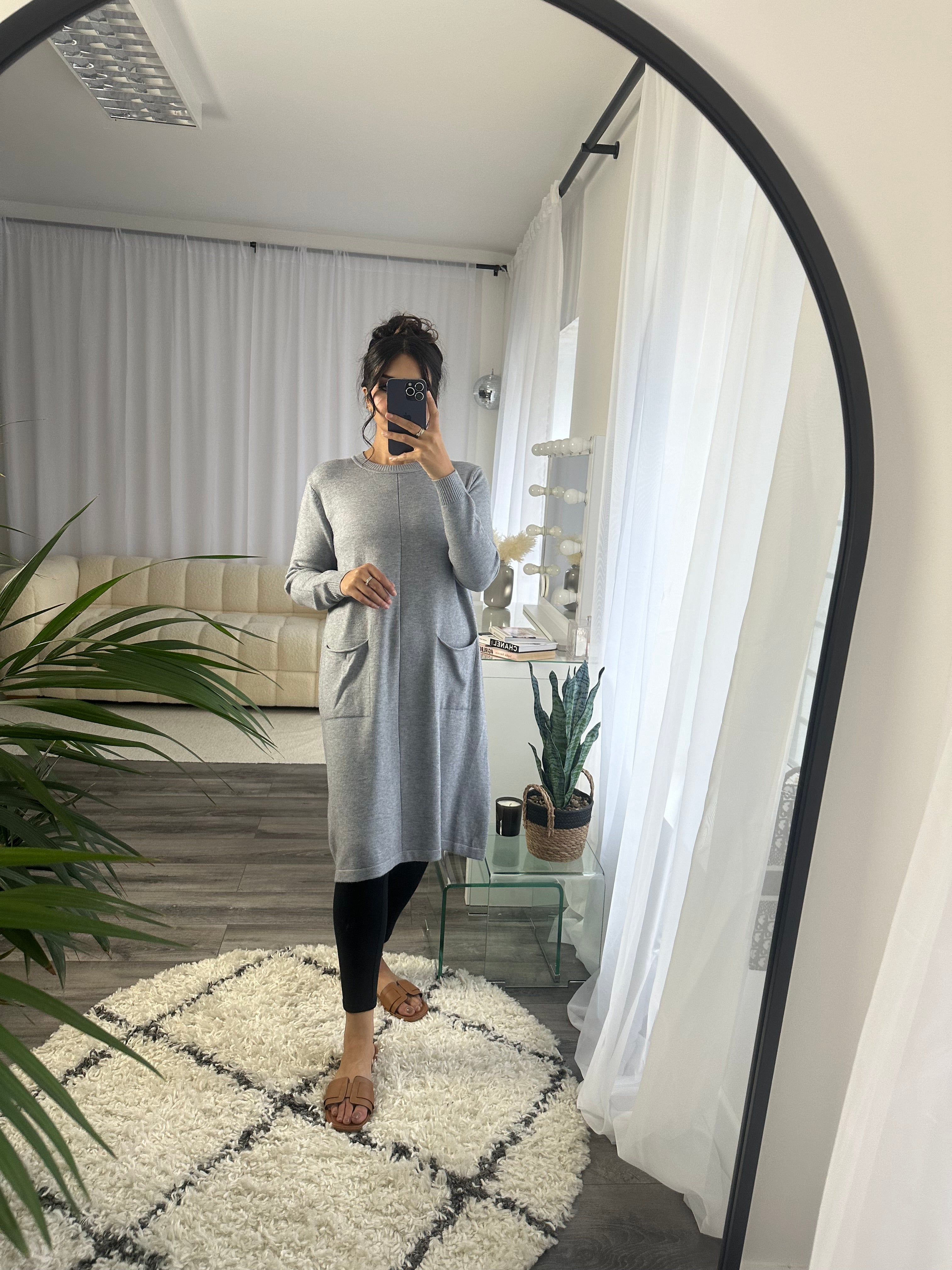 Arooj soft knitted dress