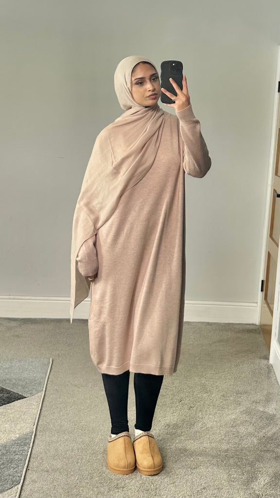 Maya Soft Knit Long sleeve dress