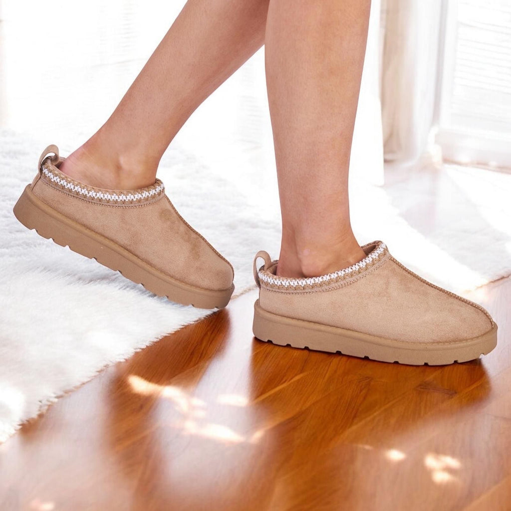 Women's Fur Lined Warm Slippers