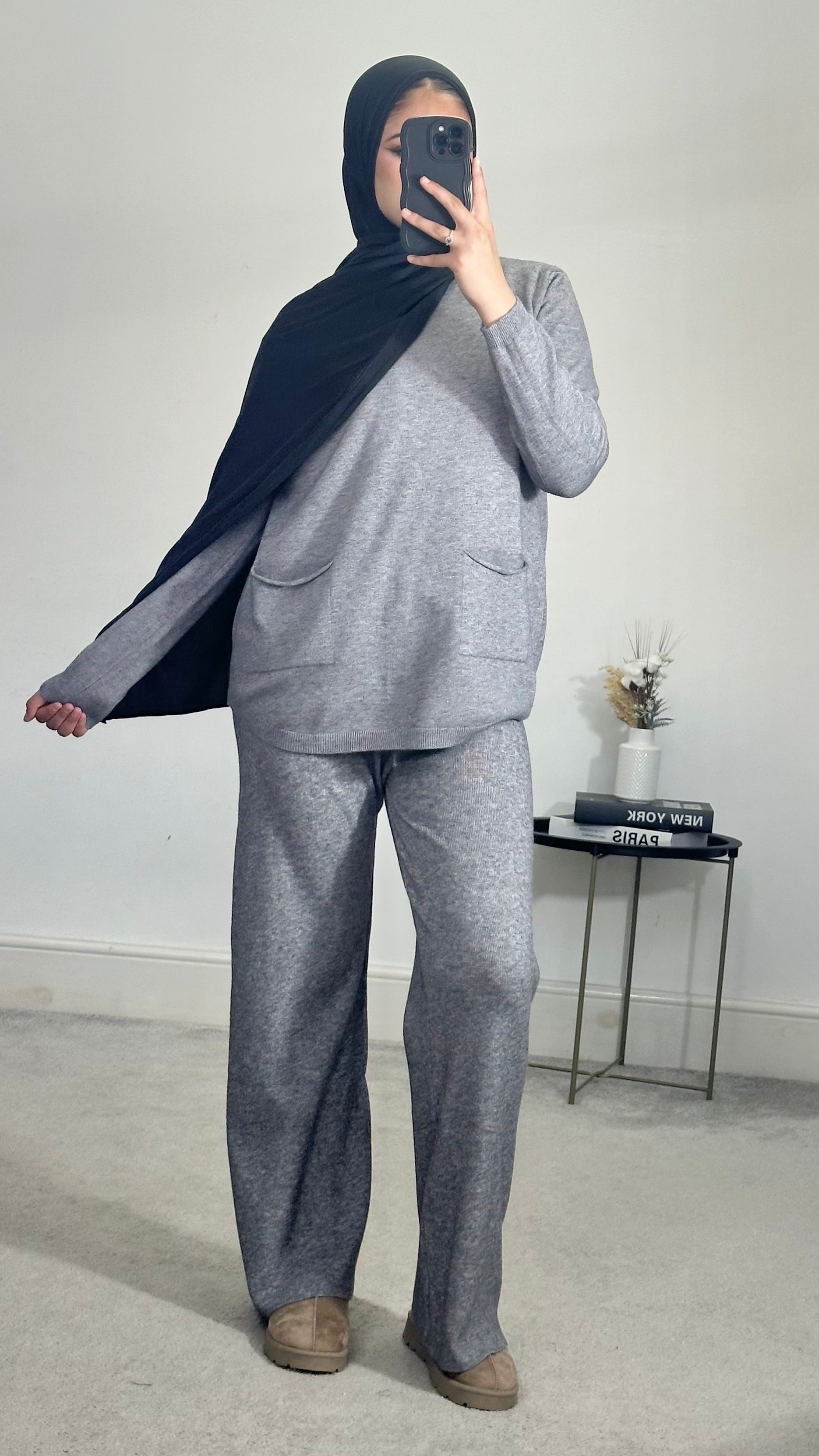 Knitted 2 piece co-ords set