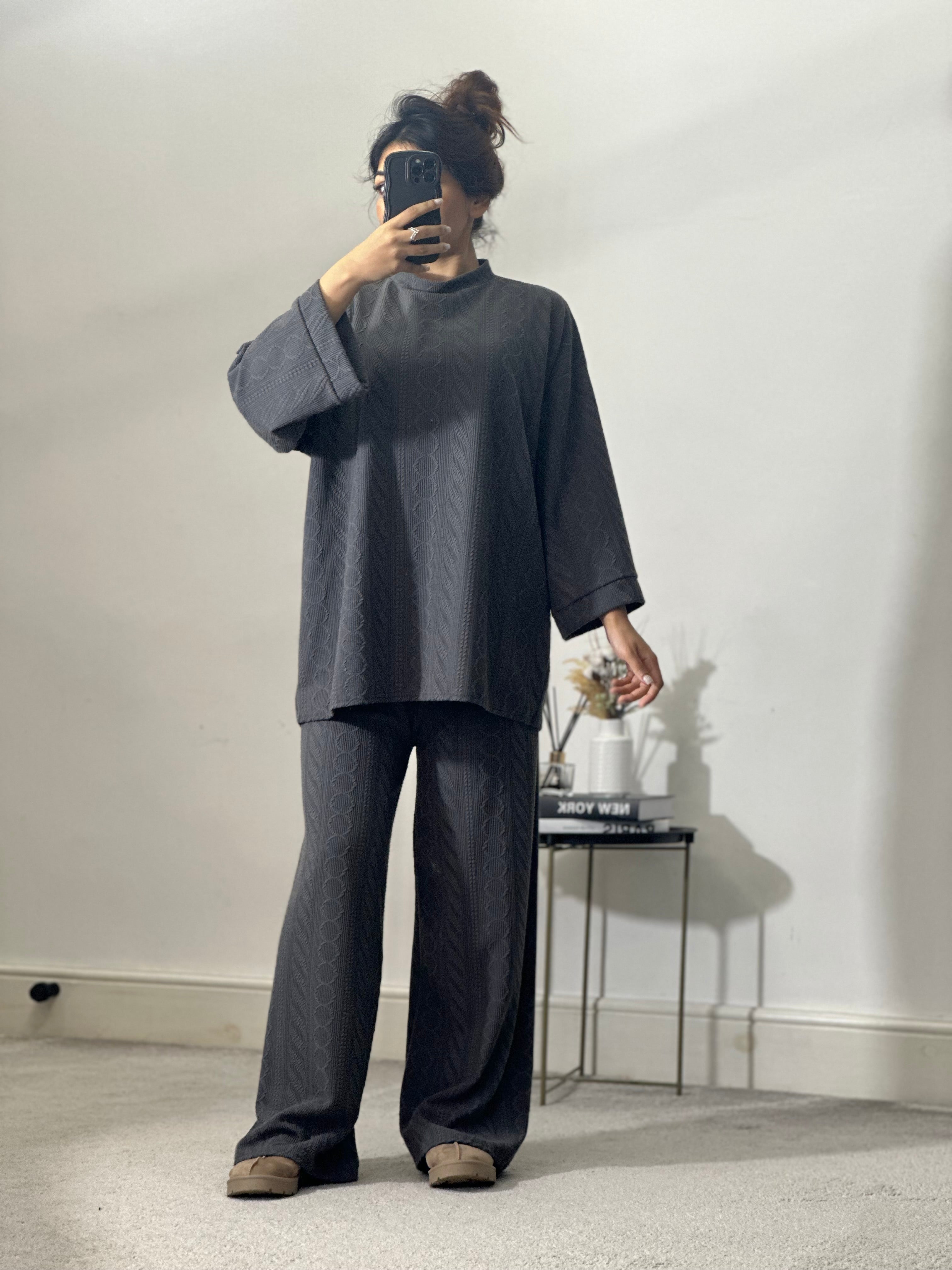 Eva Textured co-ords