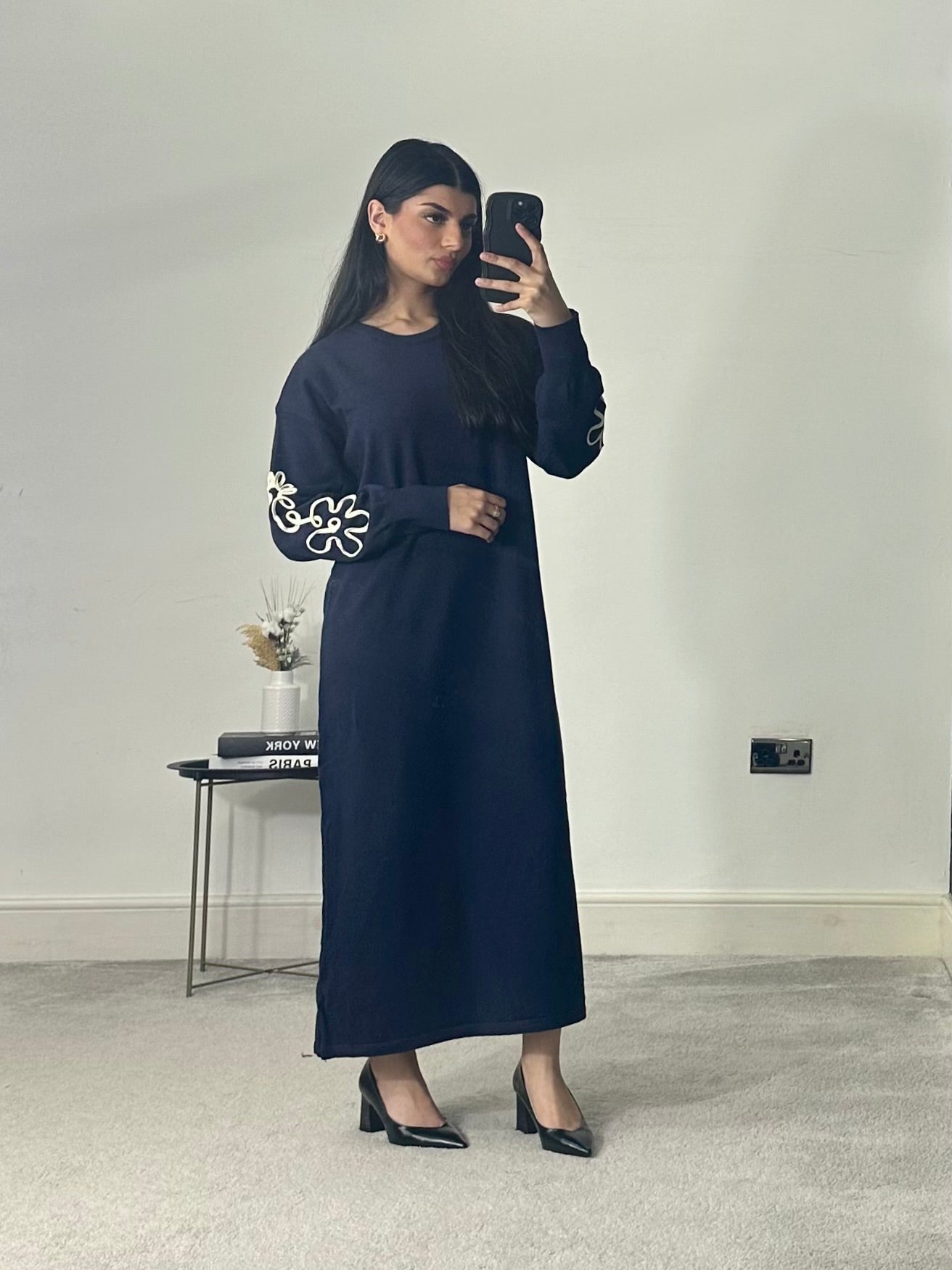 Zeba Long Jumper Dress