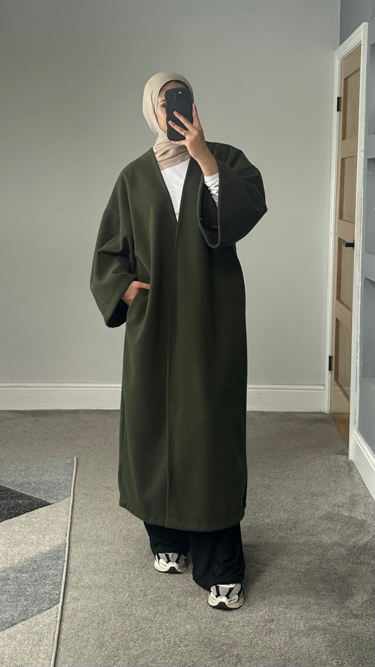 Oversize style autumn/winter coat