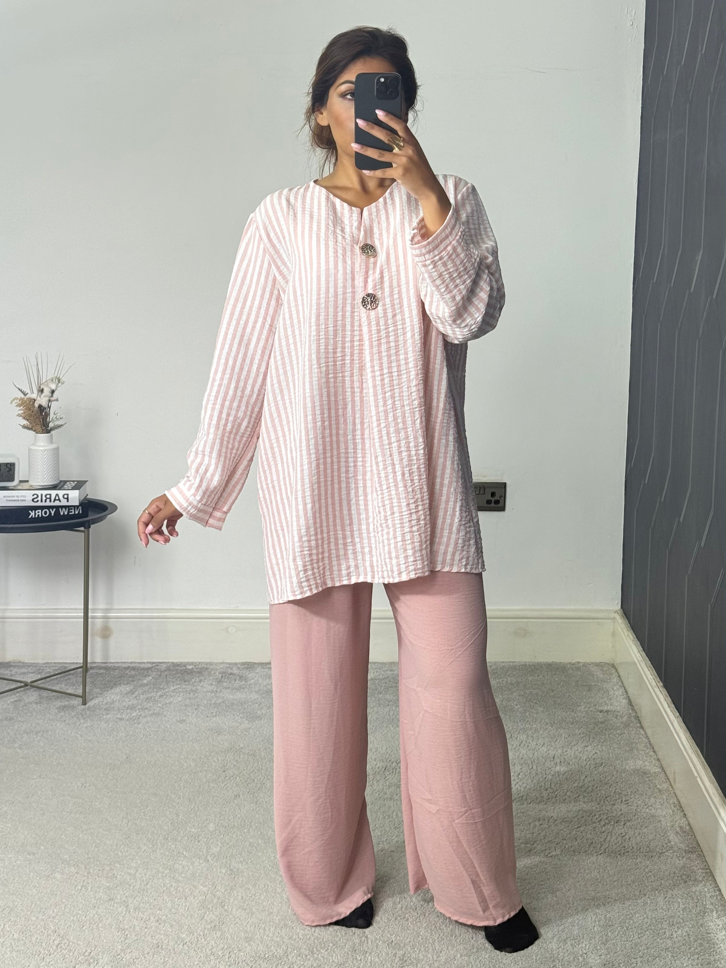 Stripe Summer Coord with pockets