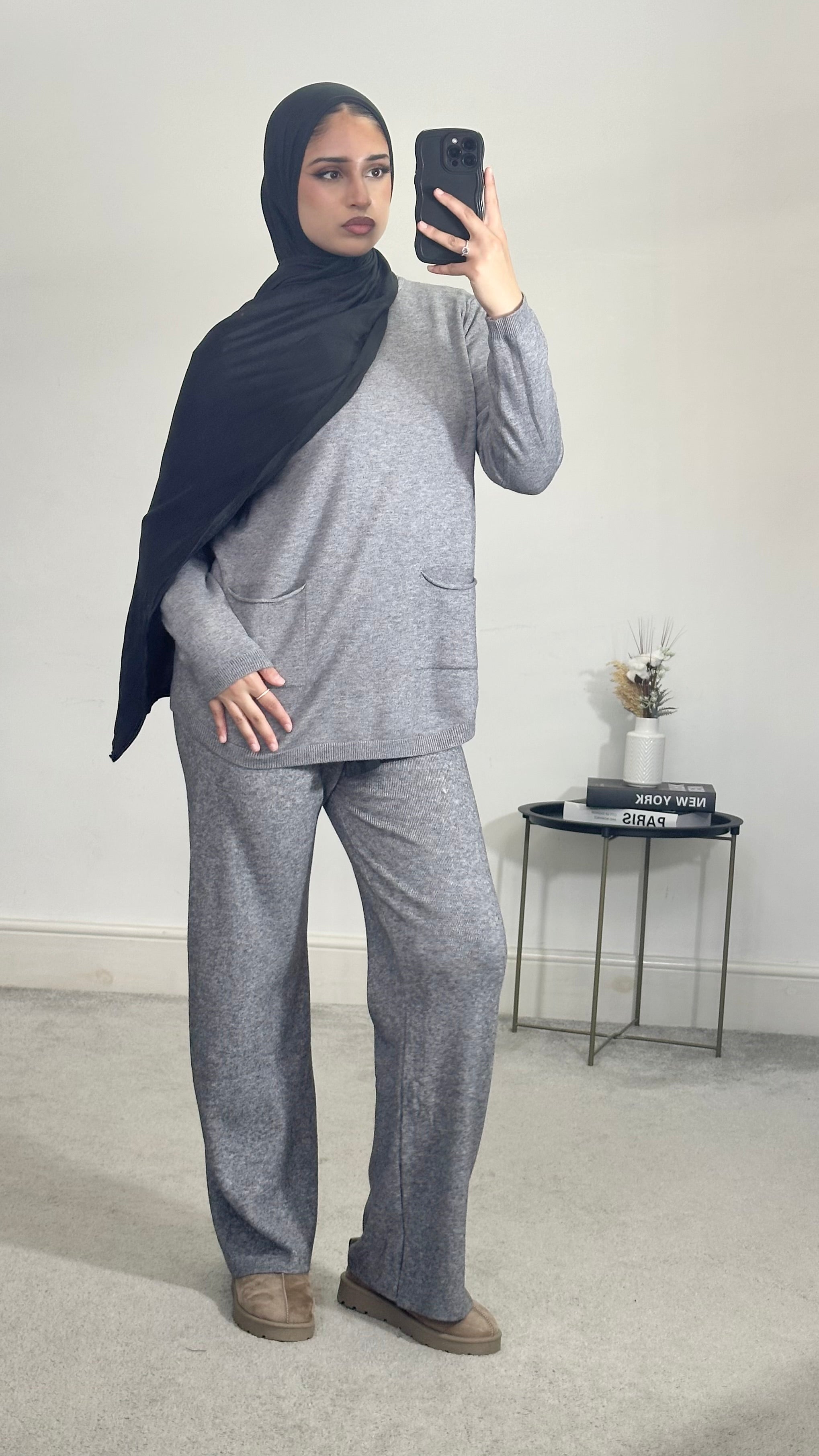 Knitted 2 piece co-ords set