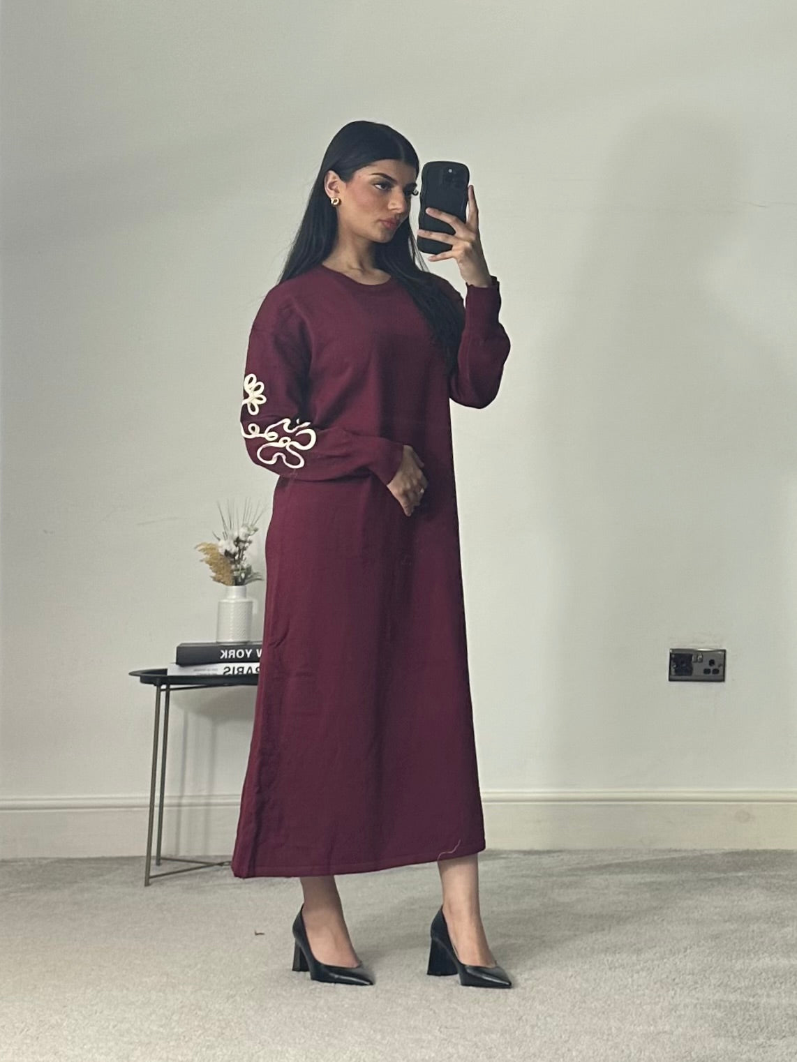 Zeba Long Jumper Dress