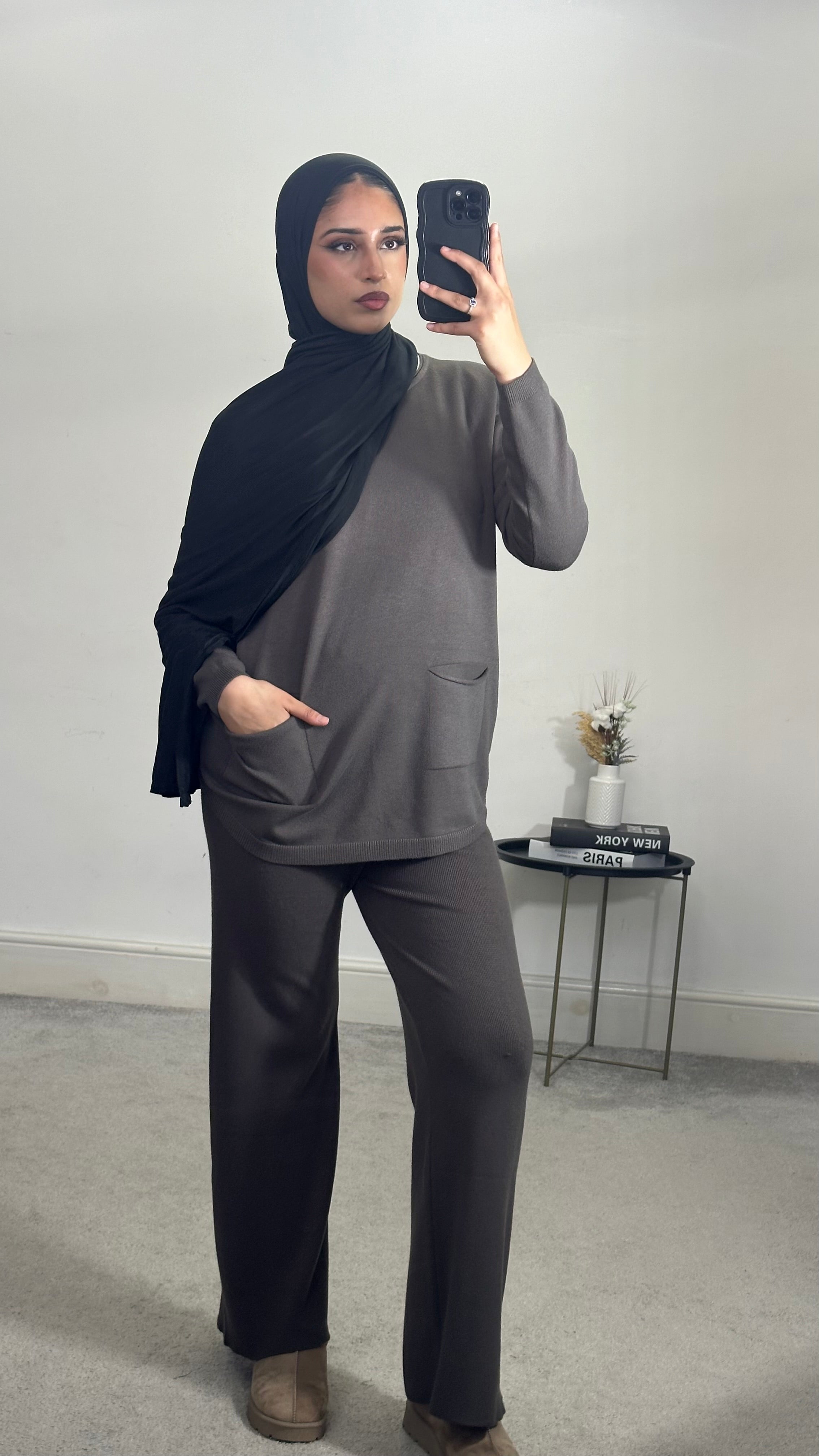 Knitted 2 piece co-ords set