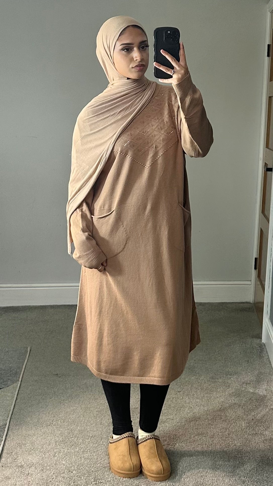 Leema soft knit pocket dress