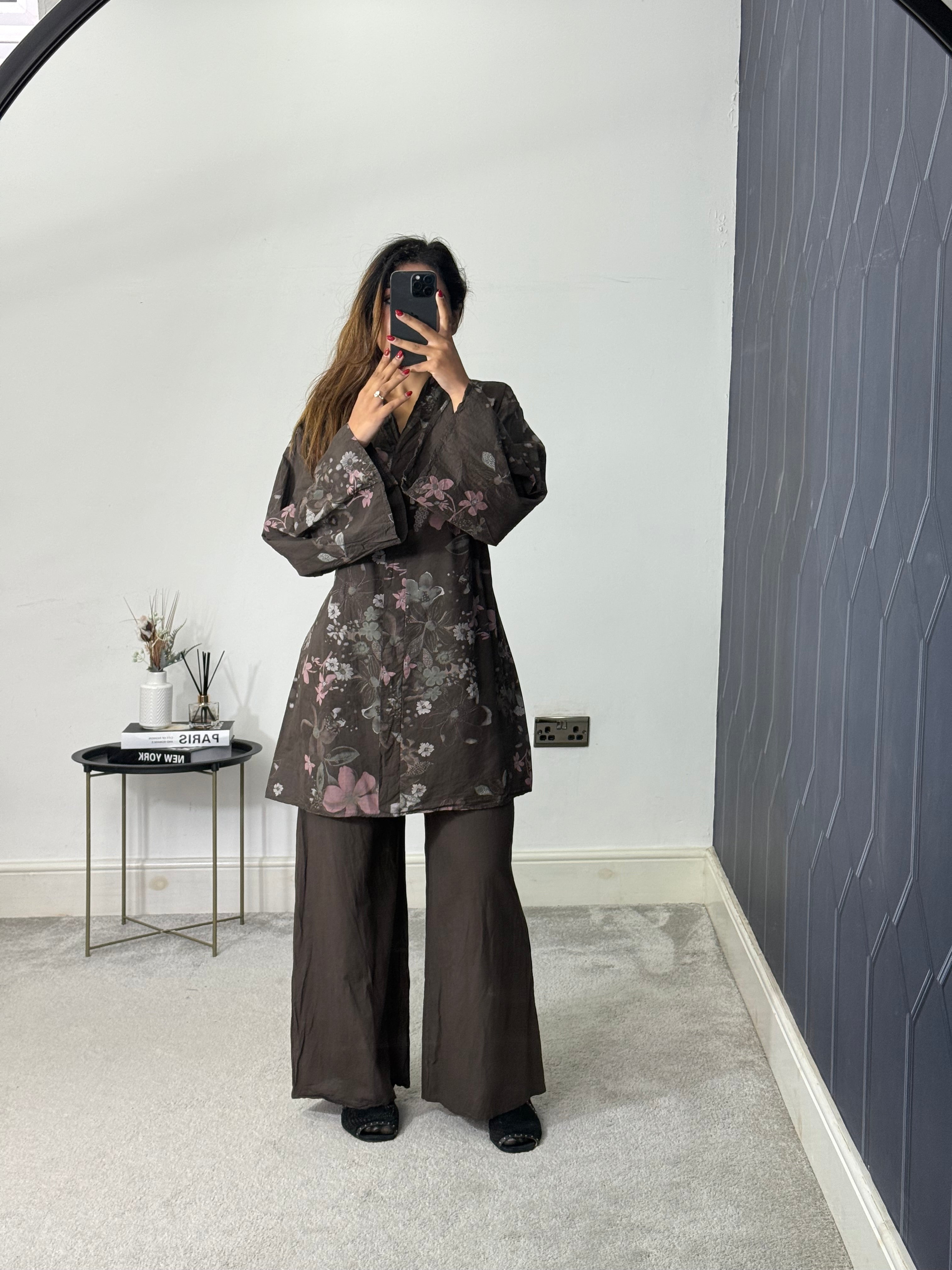 Luna Floral 2 piece Co ord set