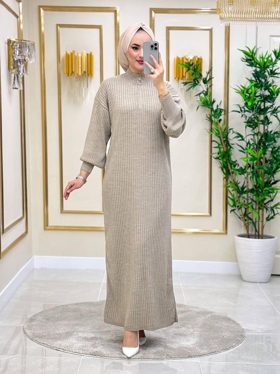 Uzma knitted dress