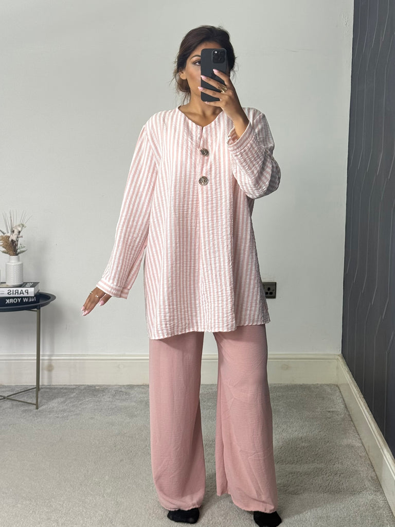 Stripe Summer Coord with pockets