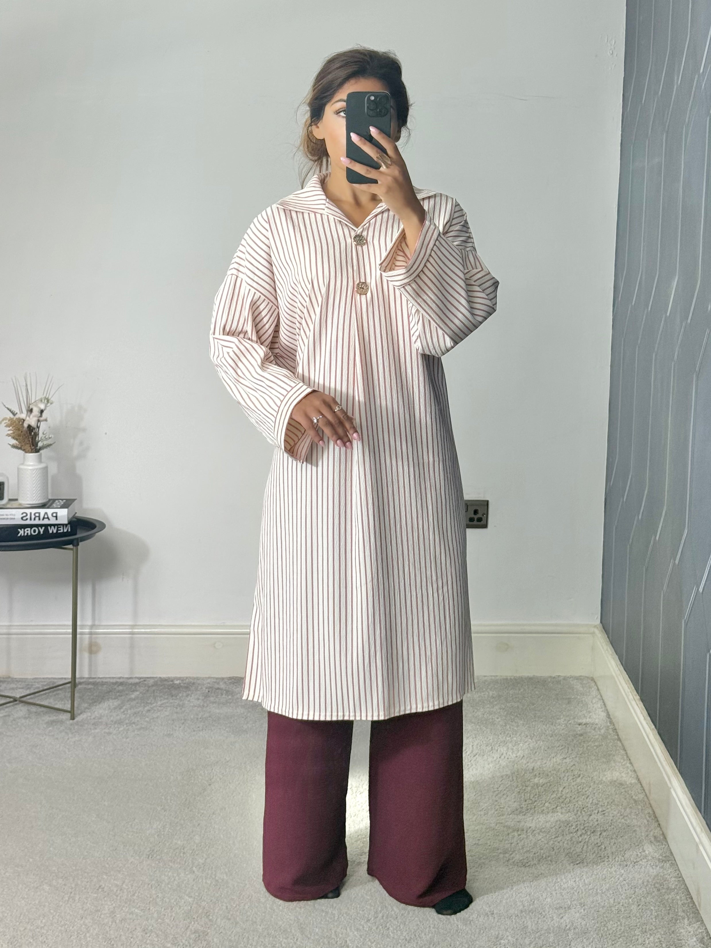 Alya Stripe Co ord set