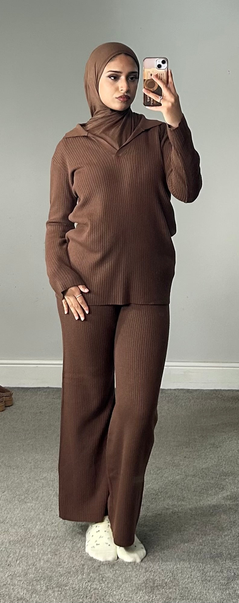Kaira Knitted 2 piece Co ord