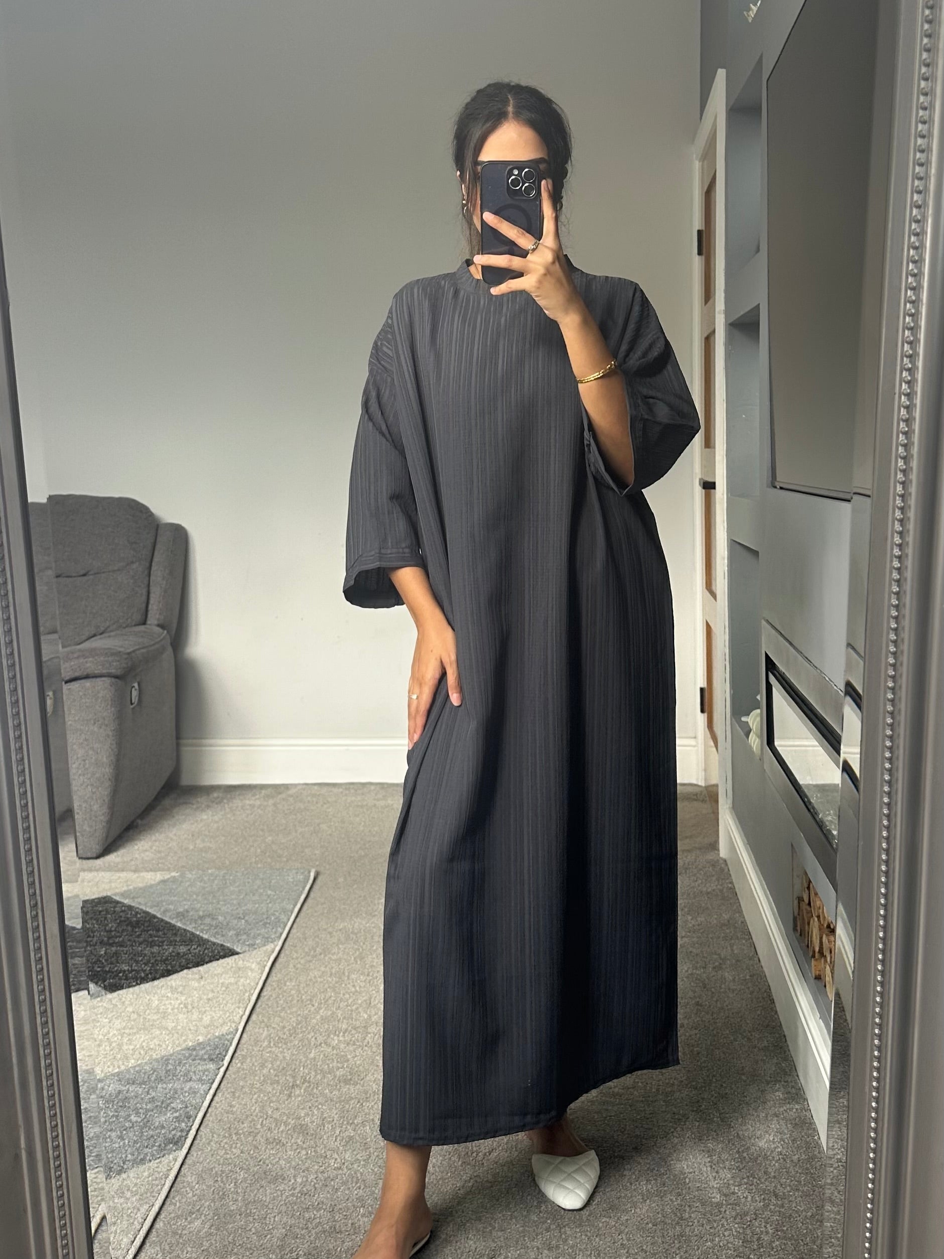 Zahra Textured Dress