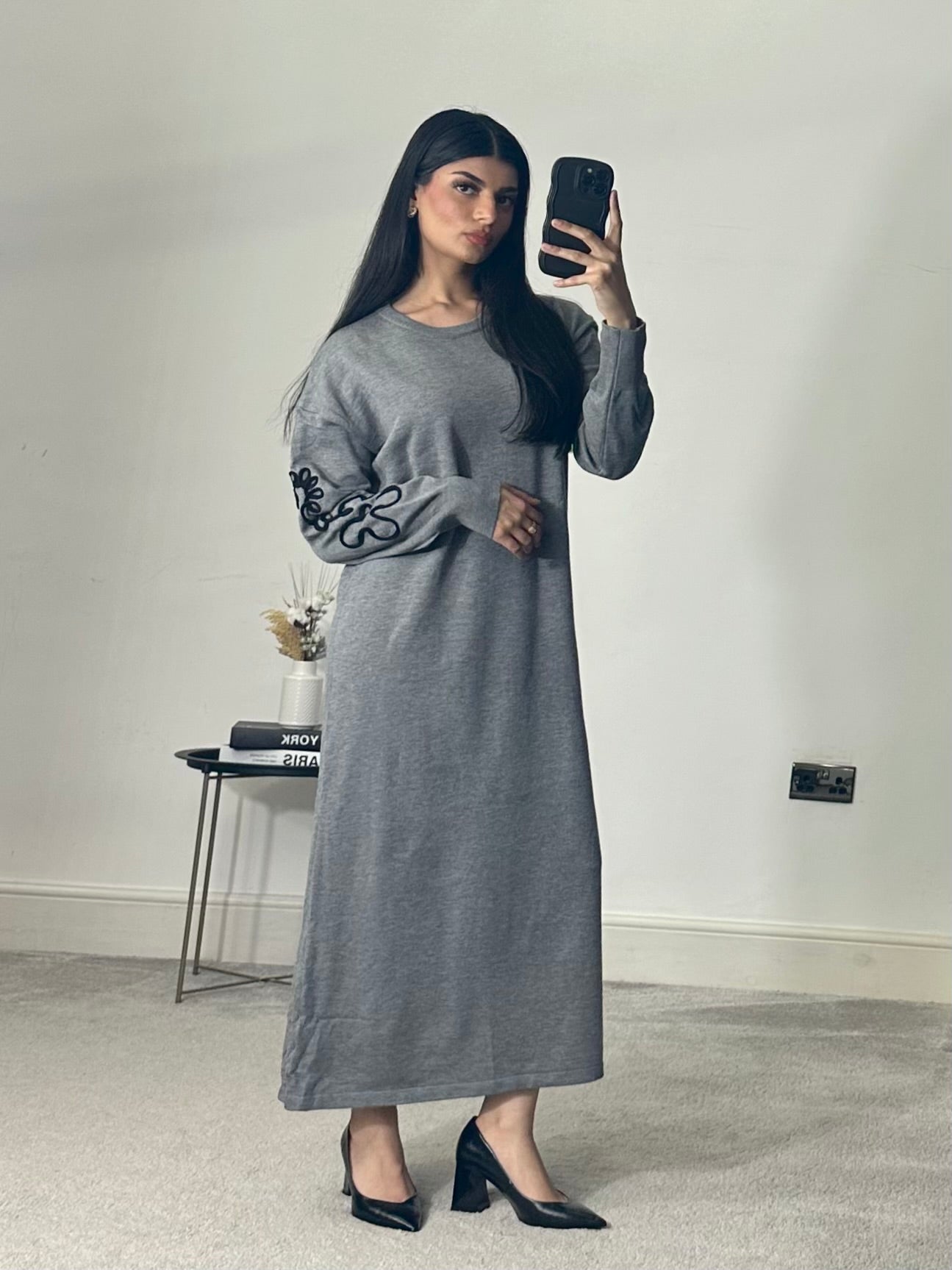 Zeba Long Jumper Dress