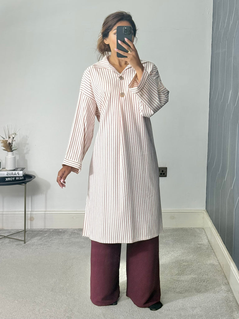 Alya Stripe Co ord set
