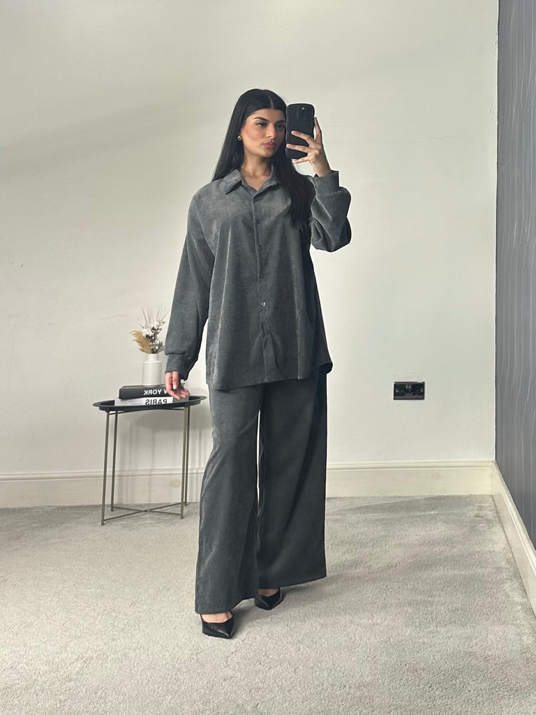 Corduroy Shirt Style Co ords