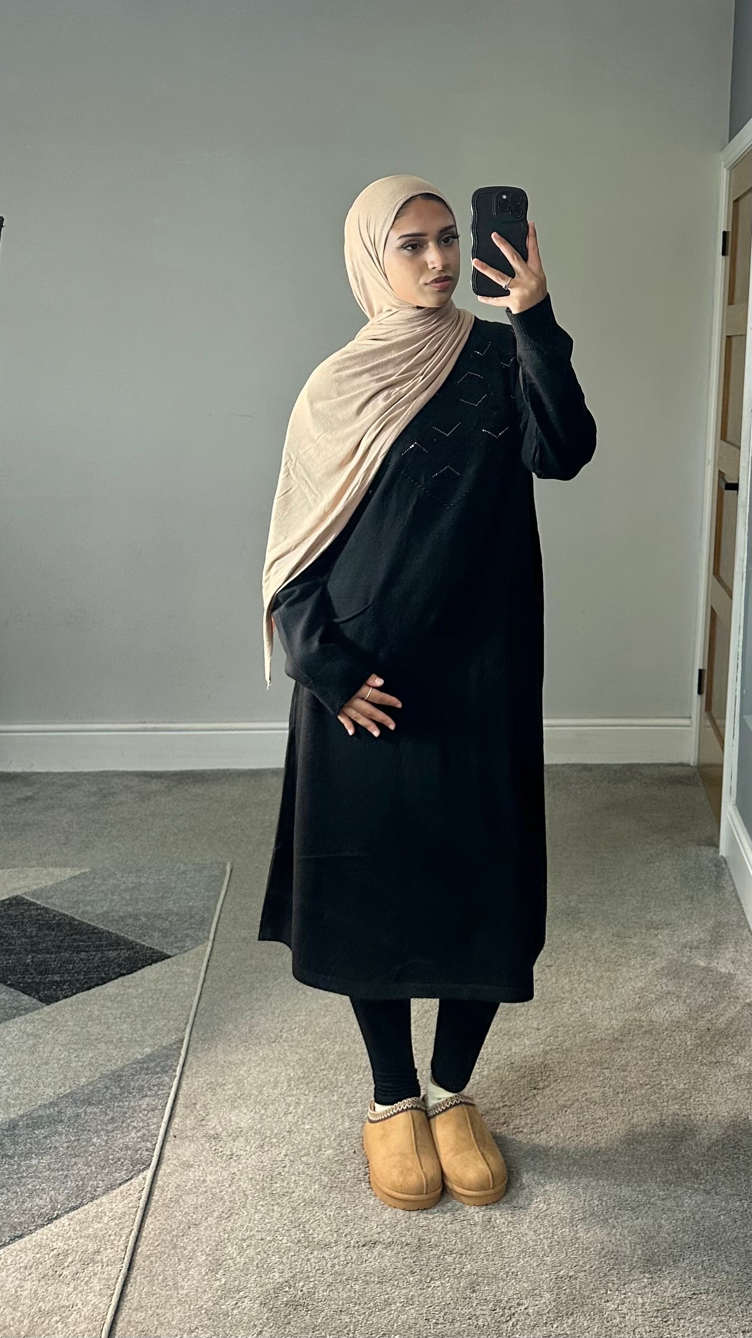 Leema soft knit pocket dress