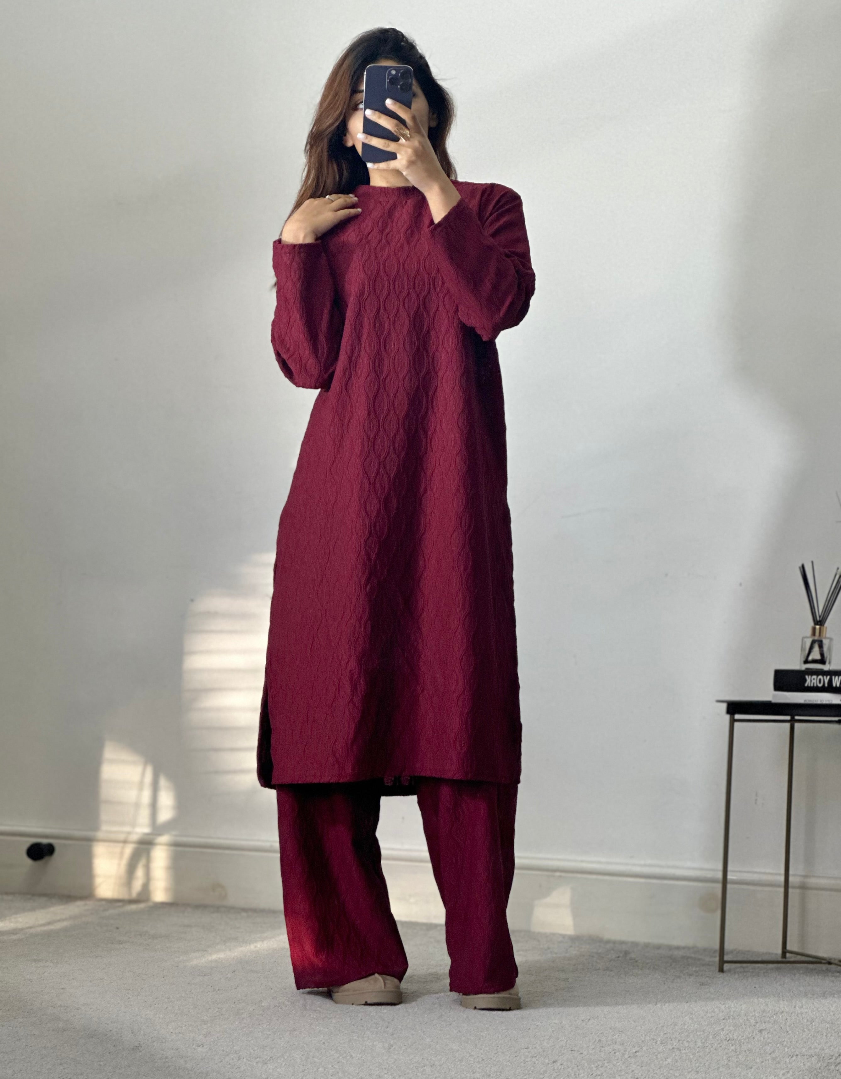 Zahra Textured Co-Ords