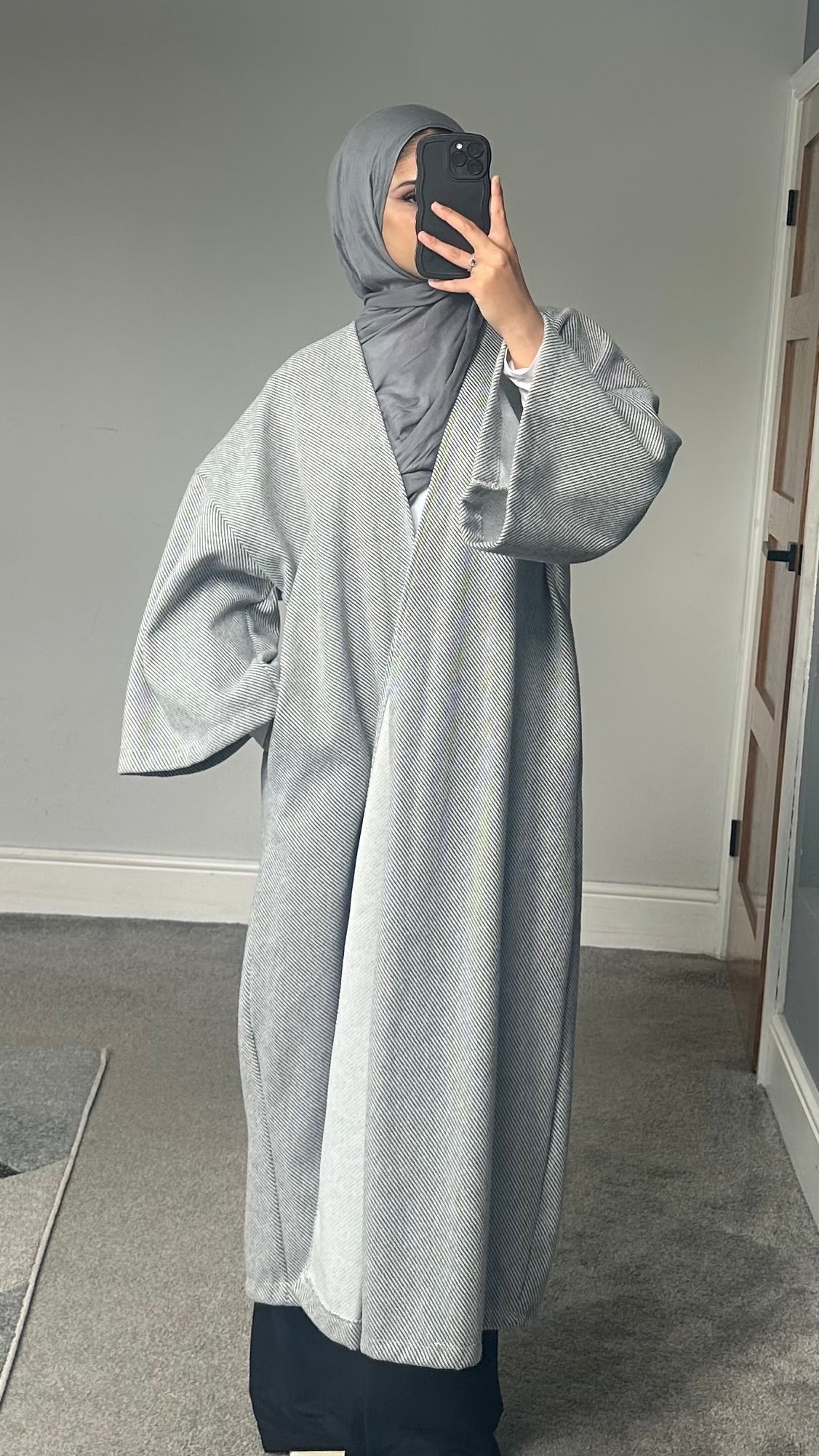 Oversized style autumn/winter coat