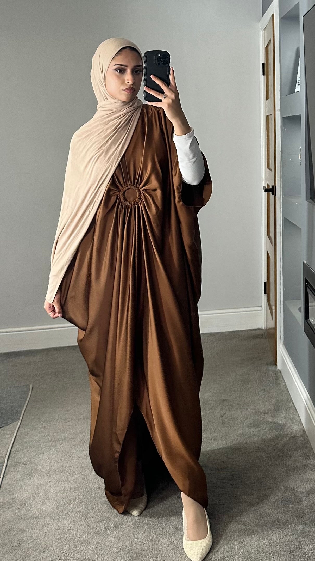 Aysel Satin Kaftan