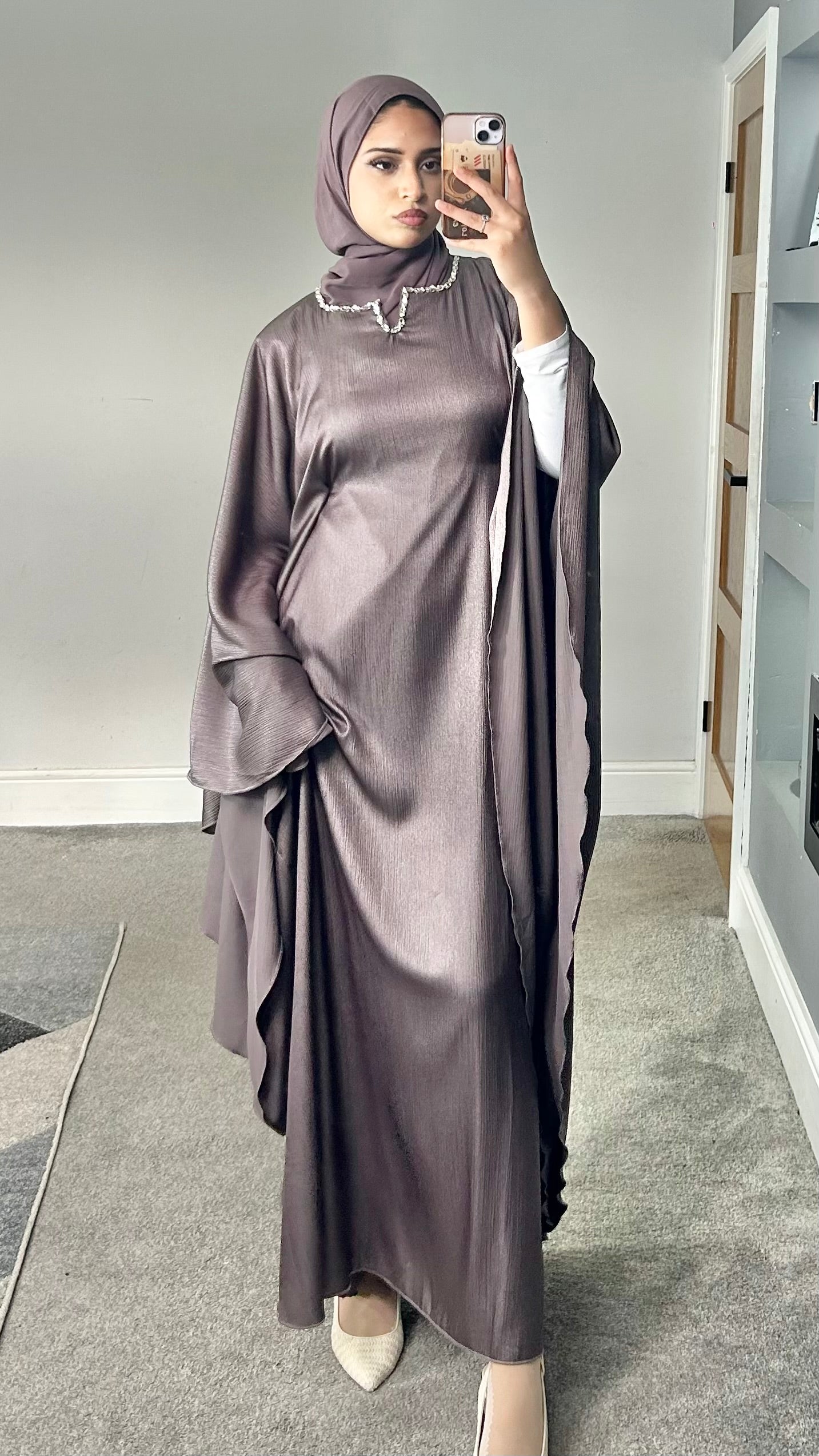 Hareem Abaya (Mauve)