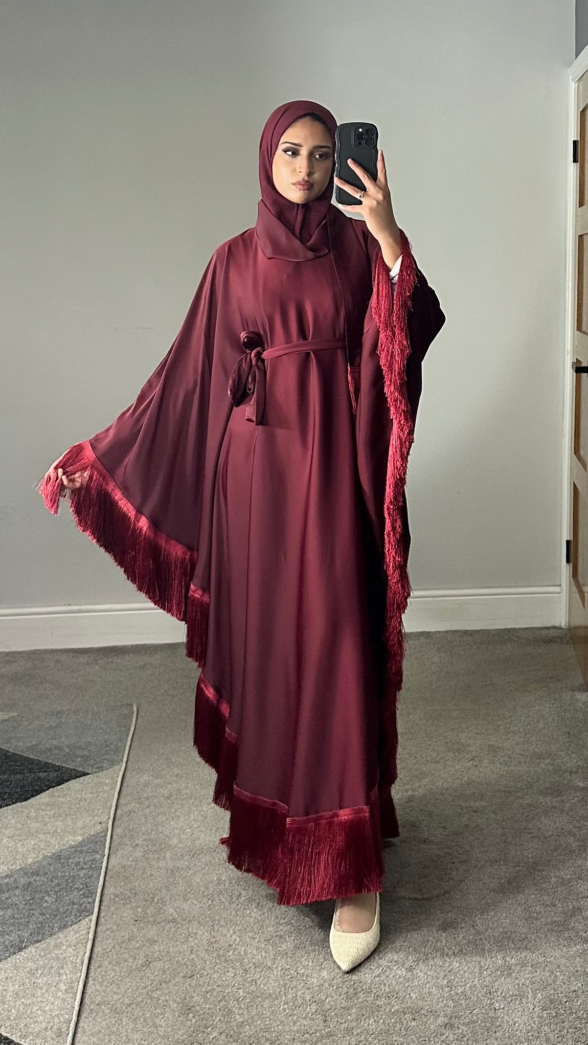 Arwa Tassel Abaya/Dress
