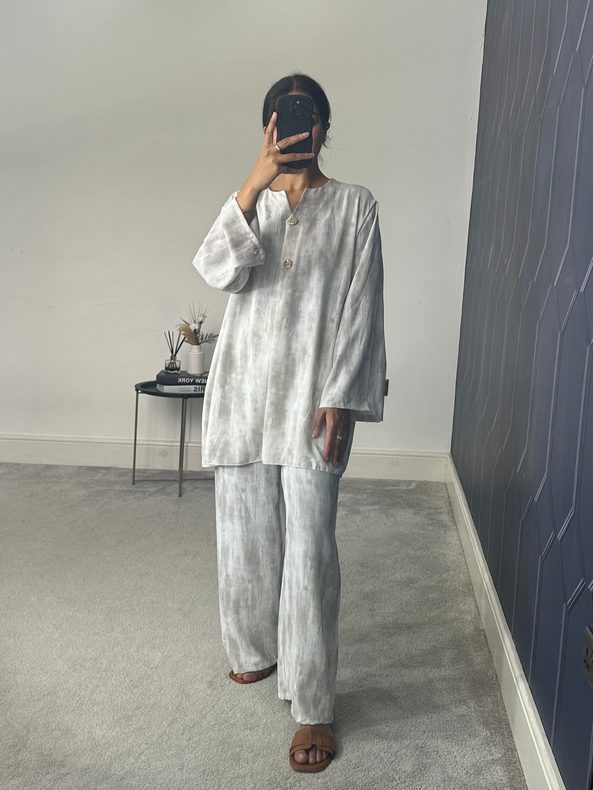 Marble Print 2 piece co-ords set