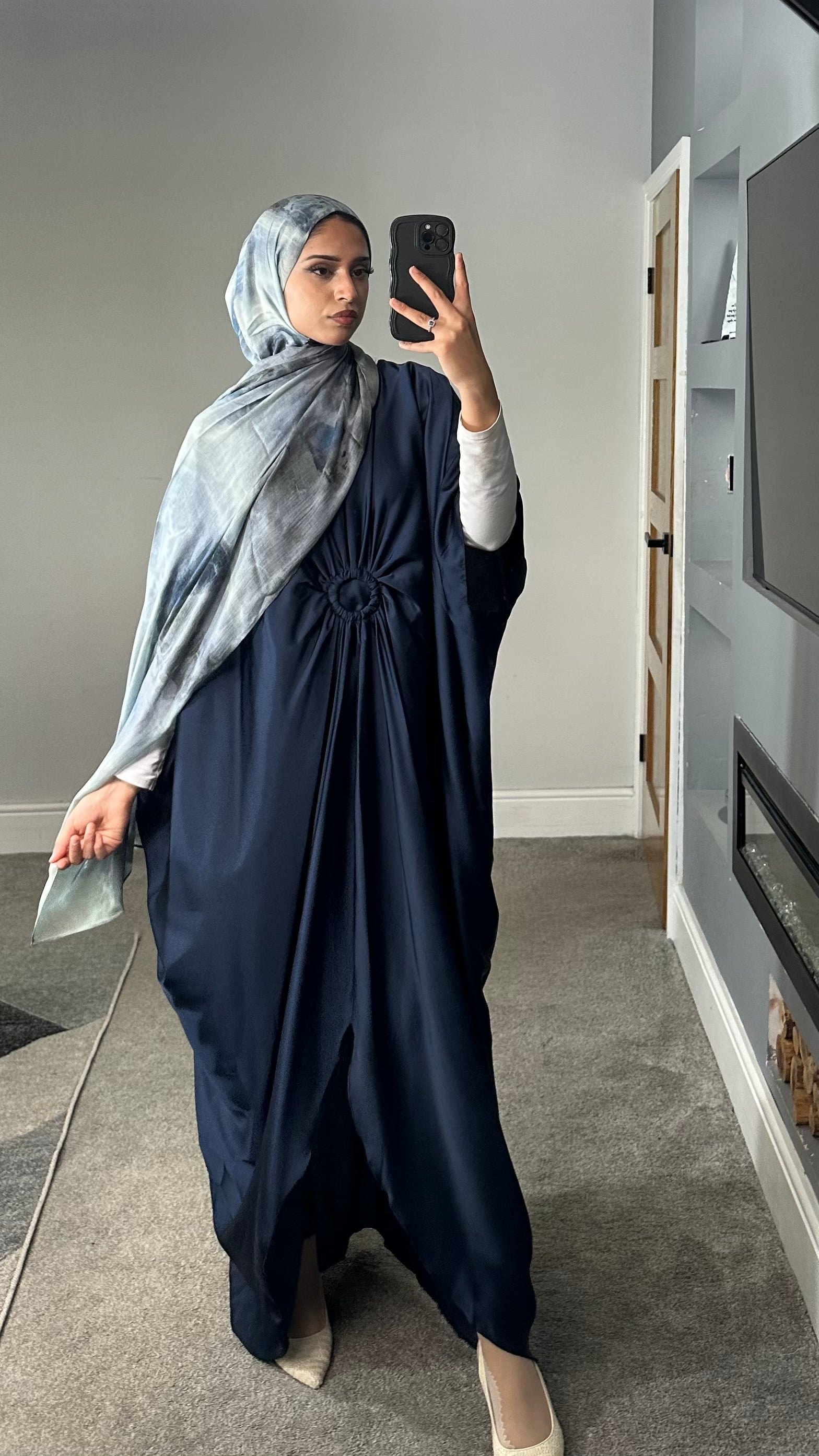 Aysel Satin Kaftan