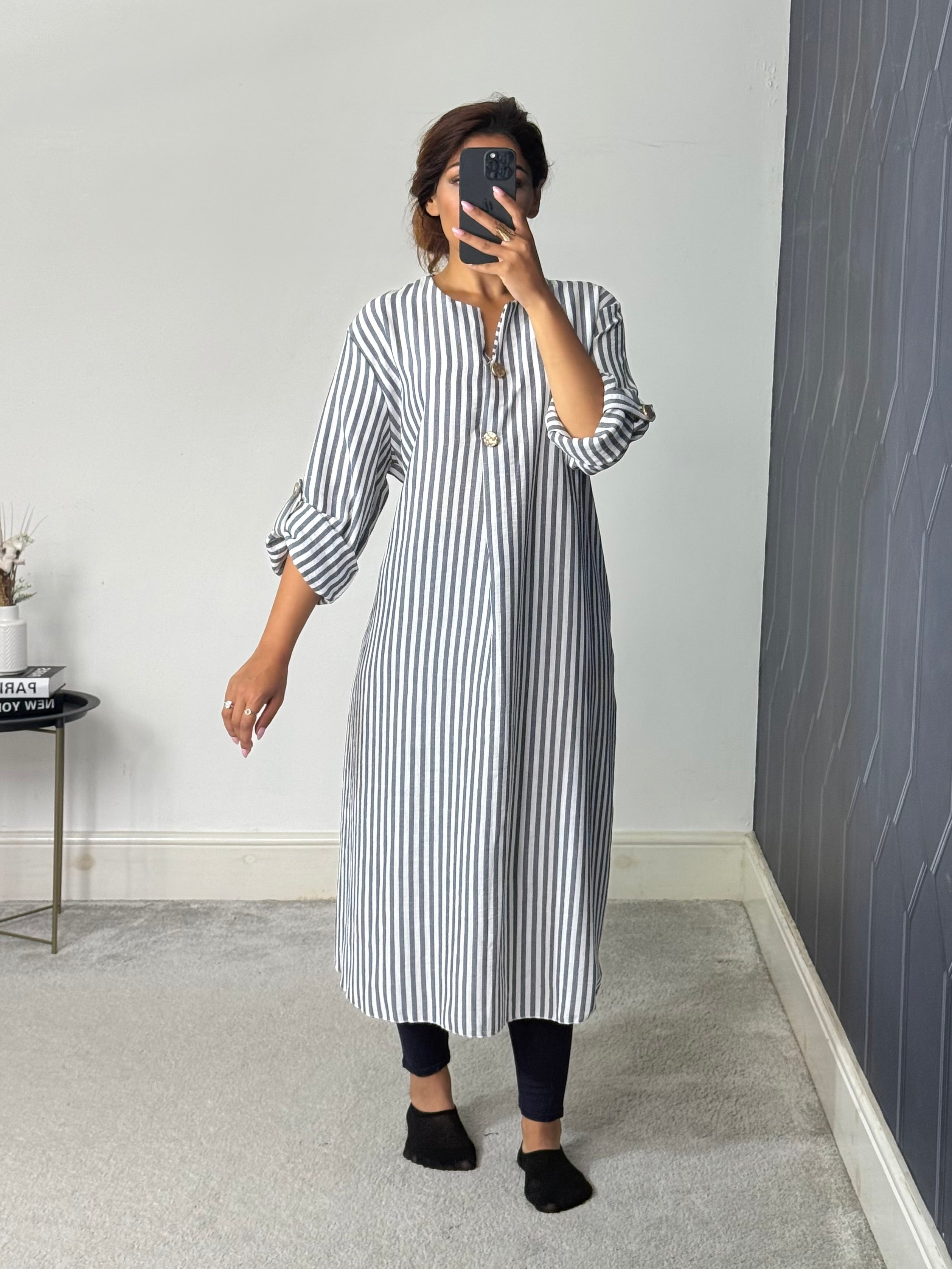 Zareen Stripe Dress