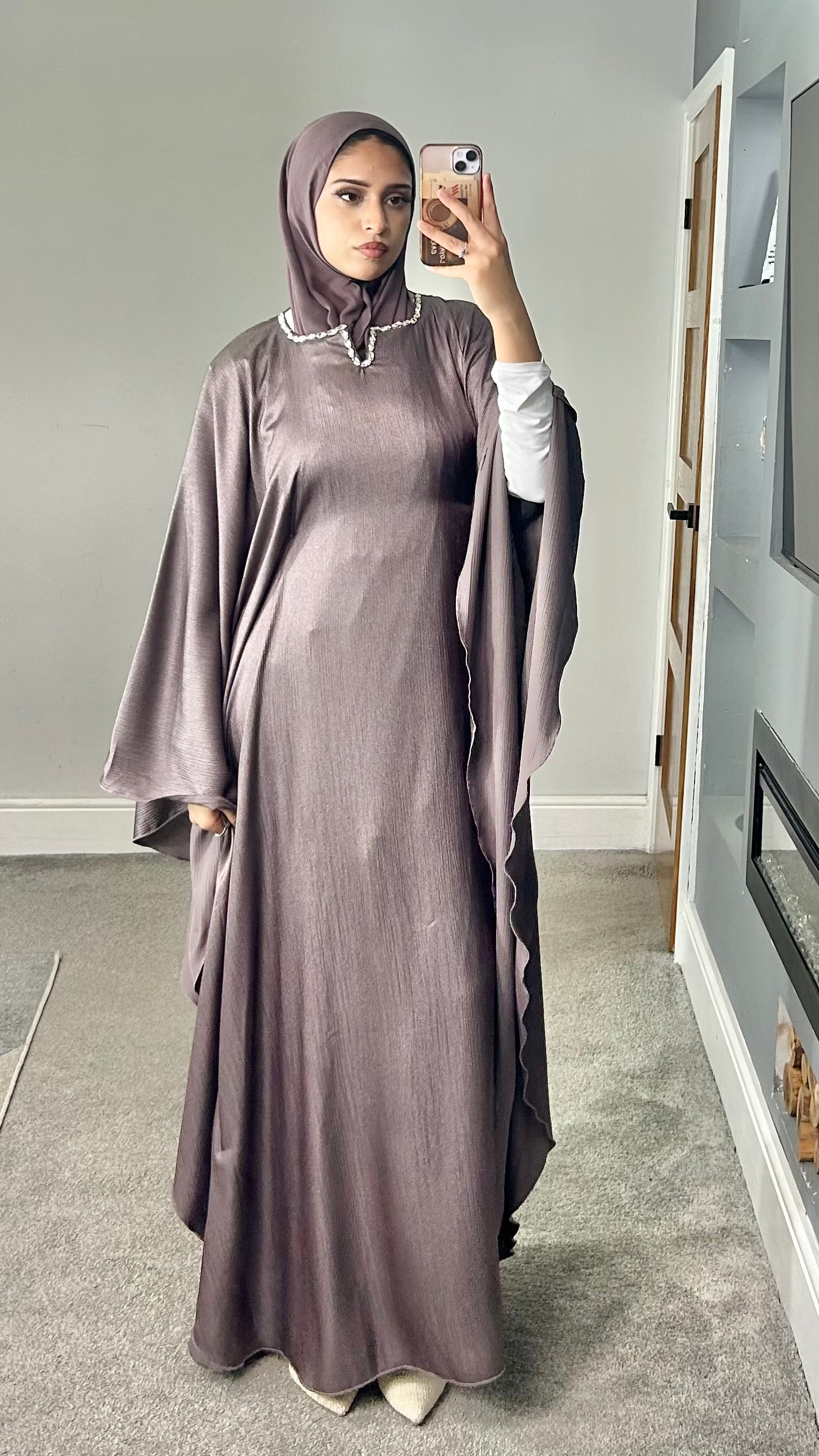 Hareem Abaya (Mauve)