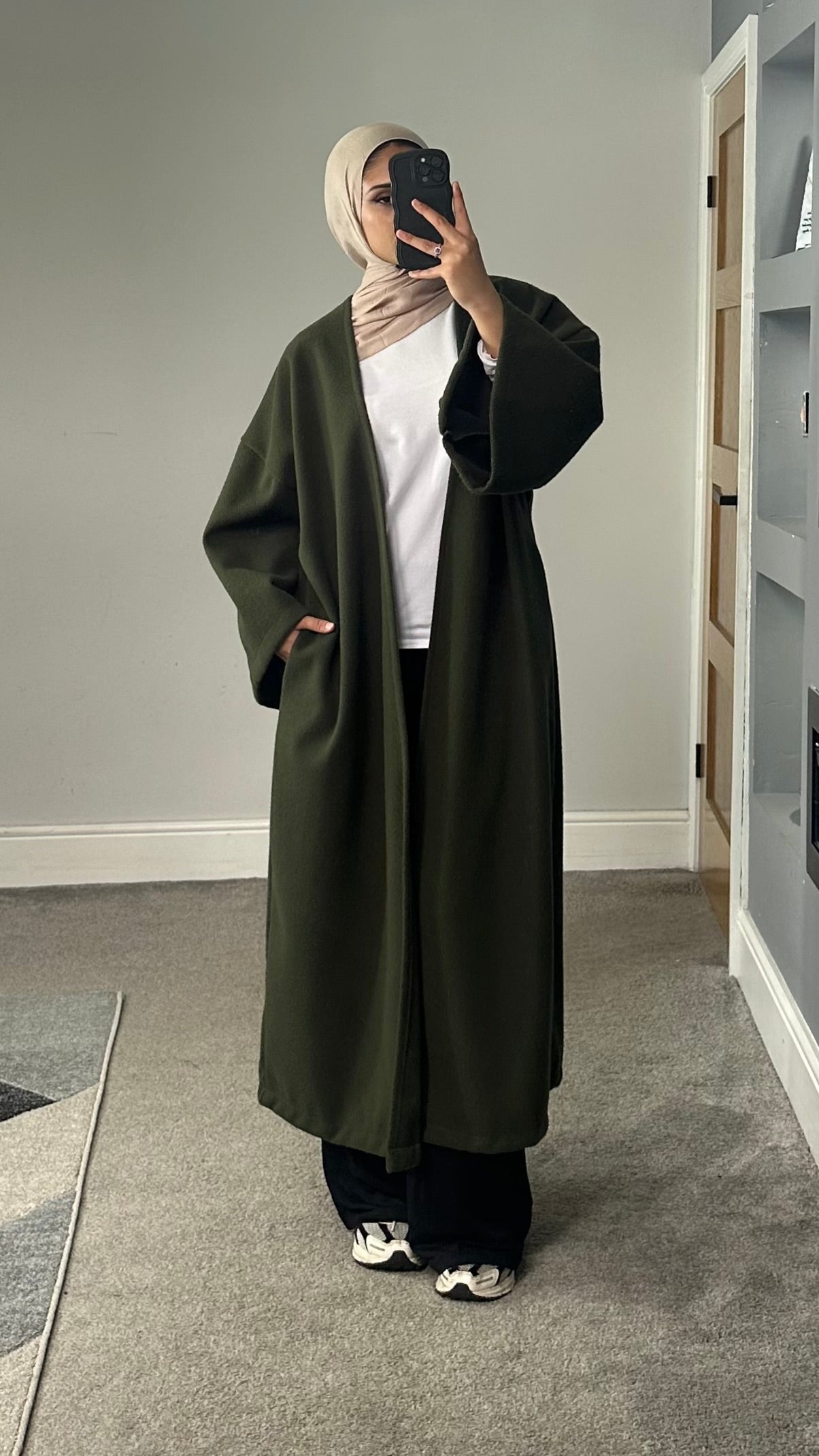 Oversize style autumn/winter coat