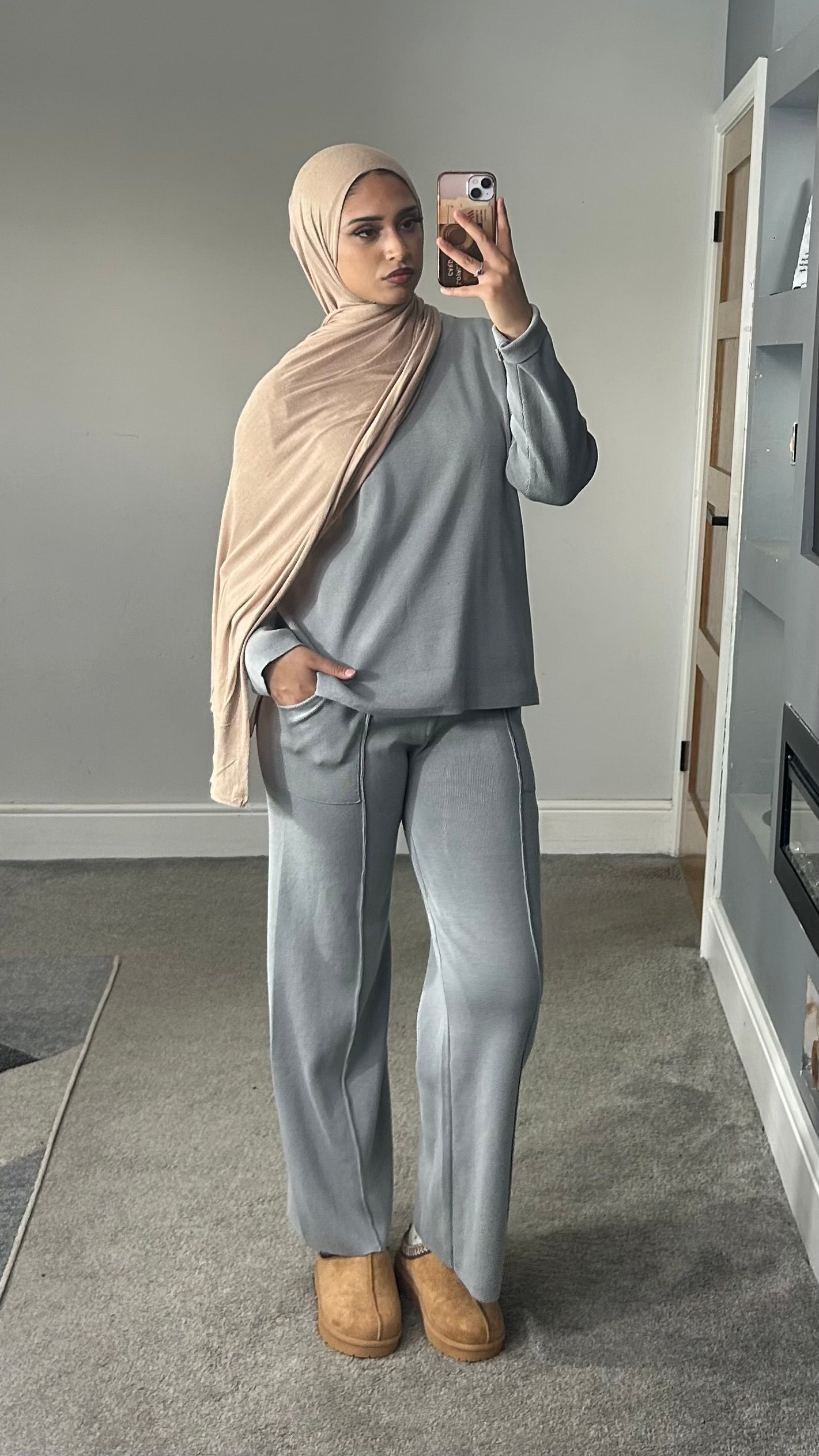 Ayla Knitted 2 piece co ord (petite size)