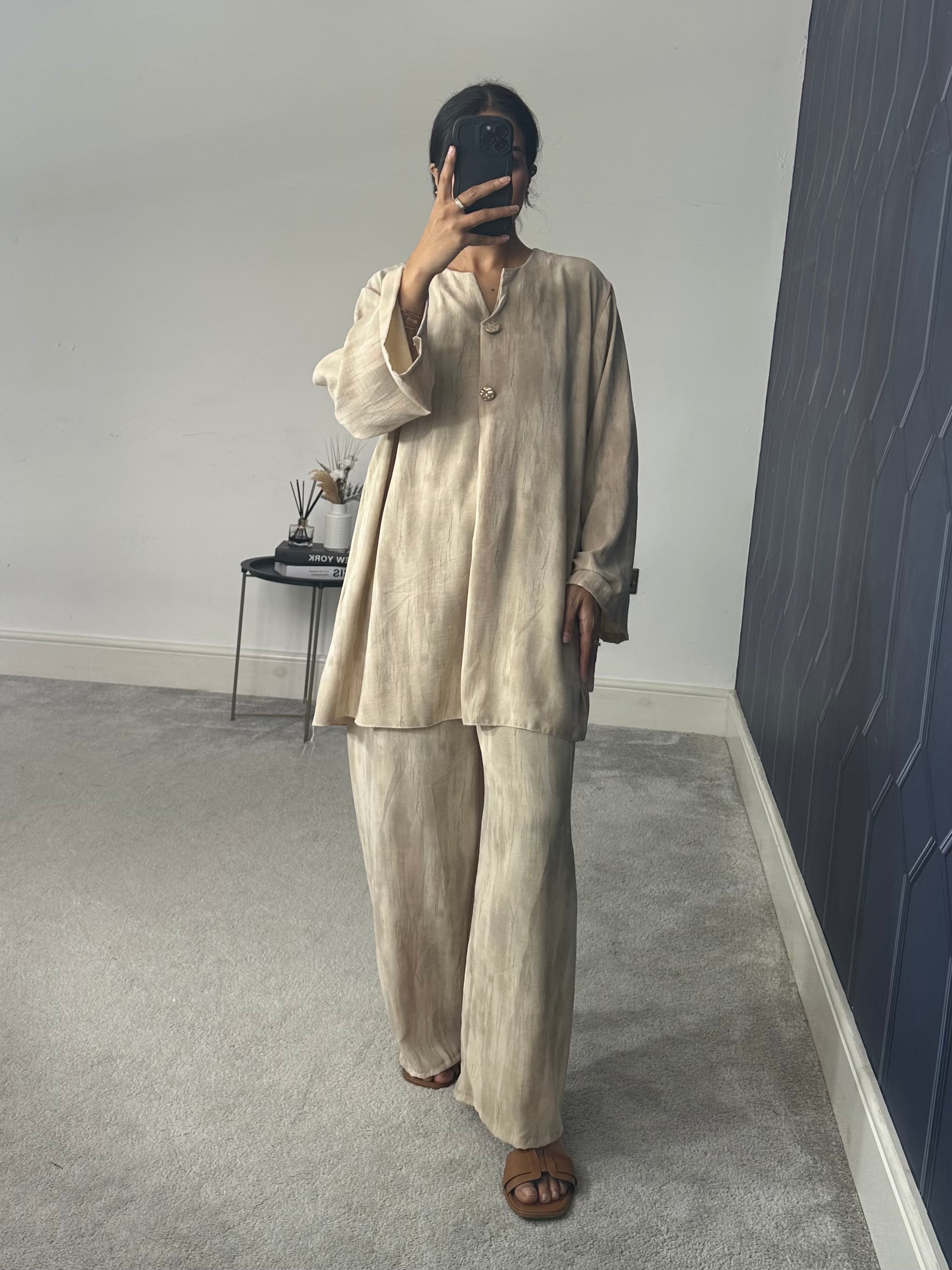 Marble Print 2 piece co-ords set