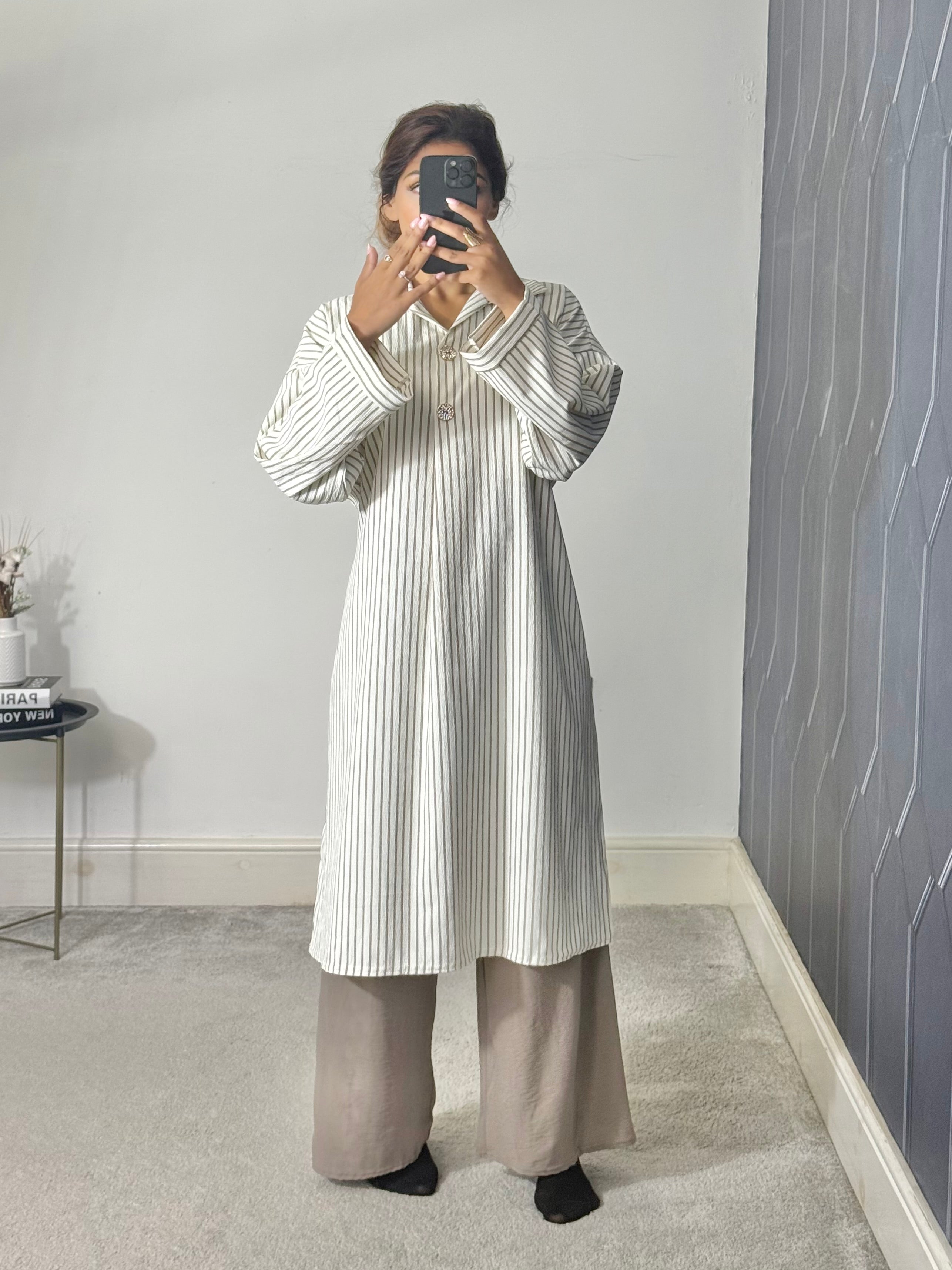 Alya Stripe Co ord set