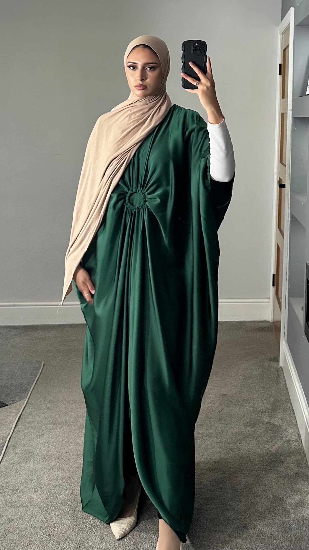 Aysel Satin Kaftan
