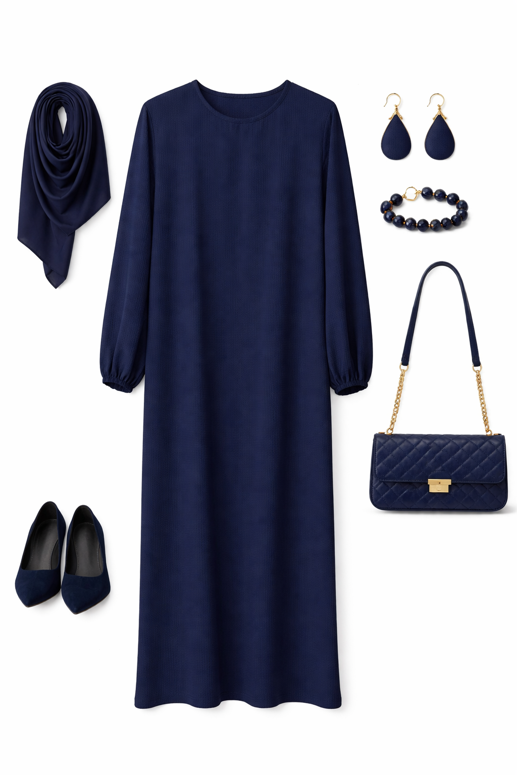 Everyone Essential Abaya With pockets