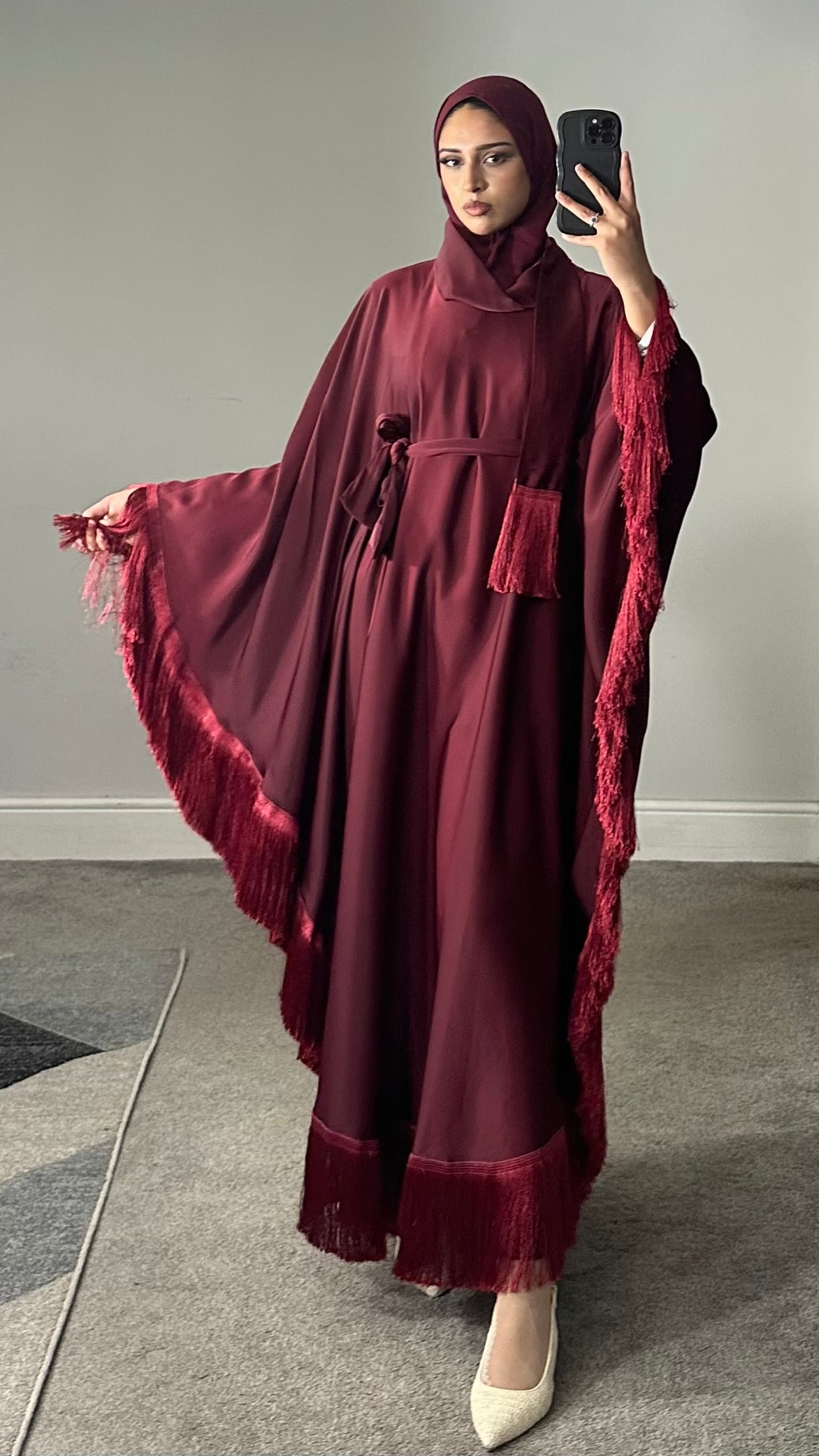 Arwa Tassel Abaya/Dress