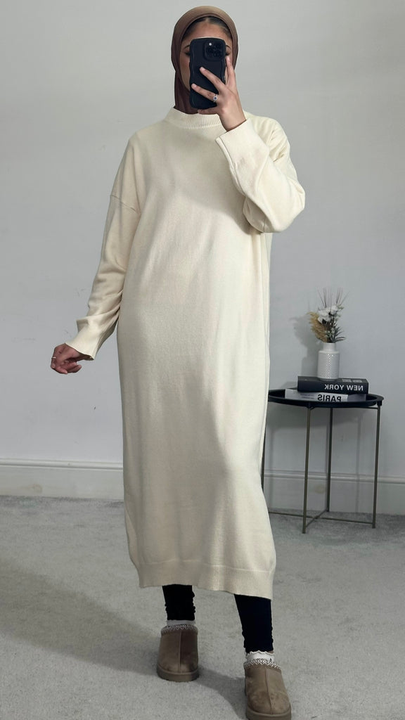 Long sleeve jumper dress