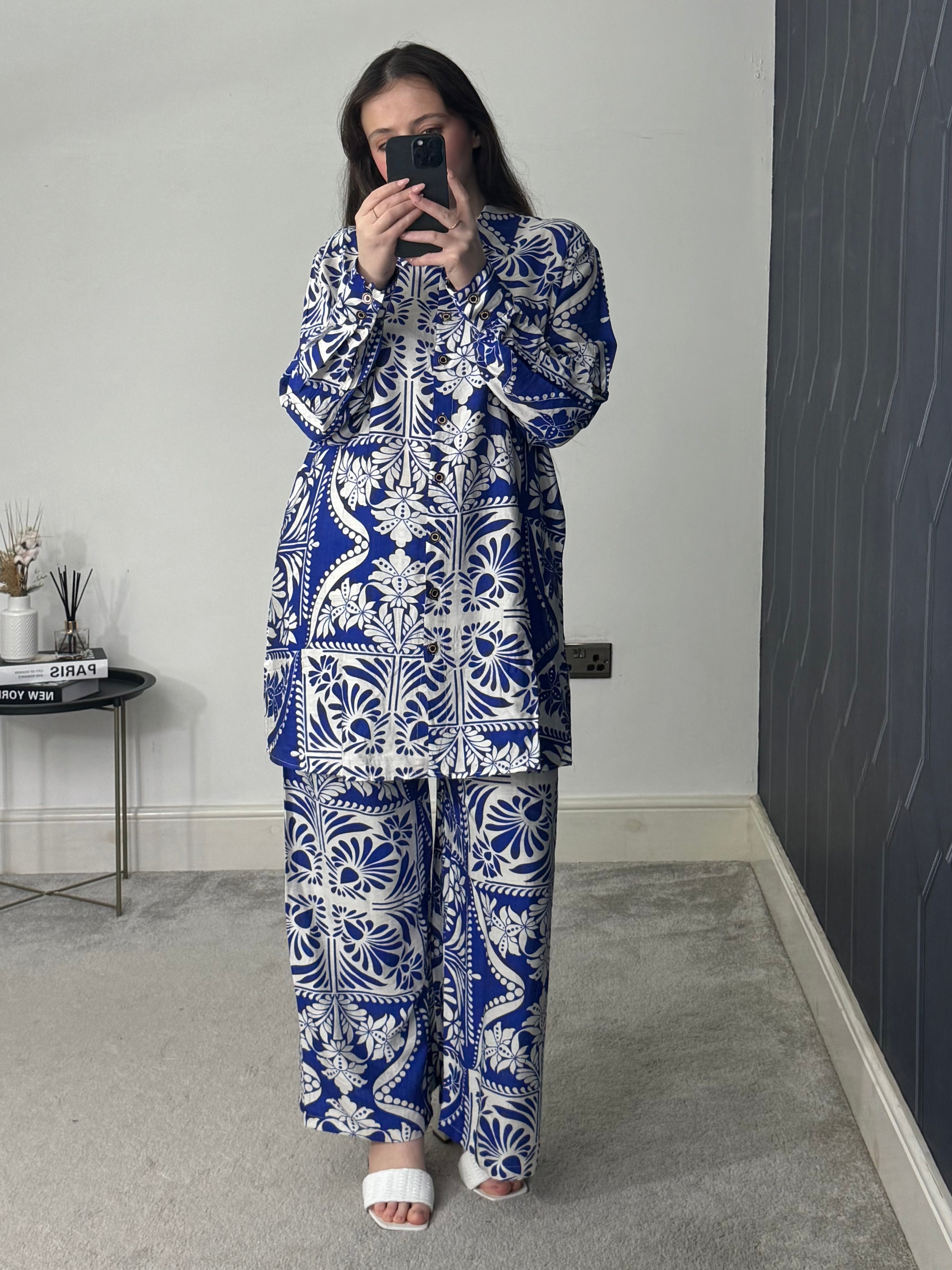 Printed 2 pieces co-ord set